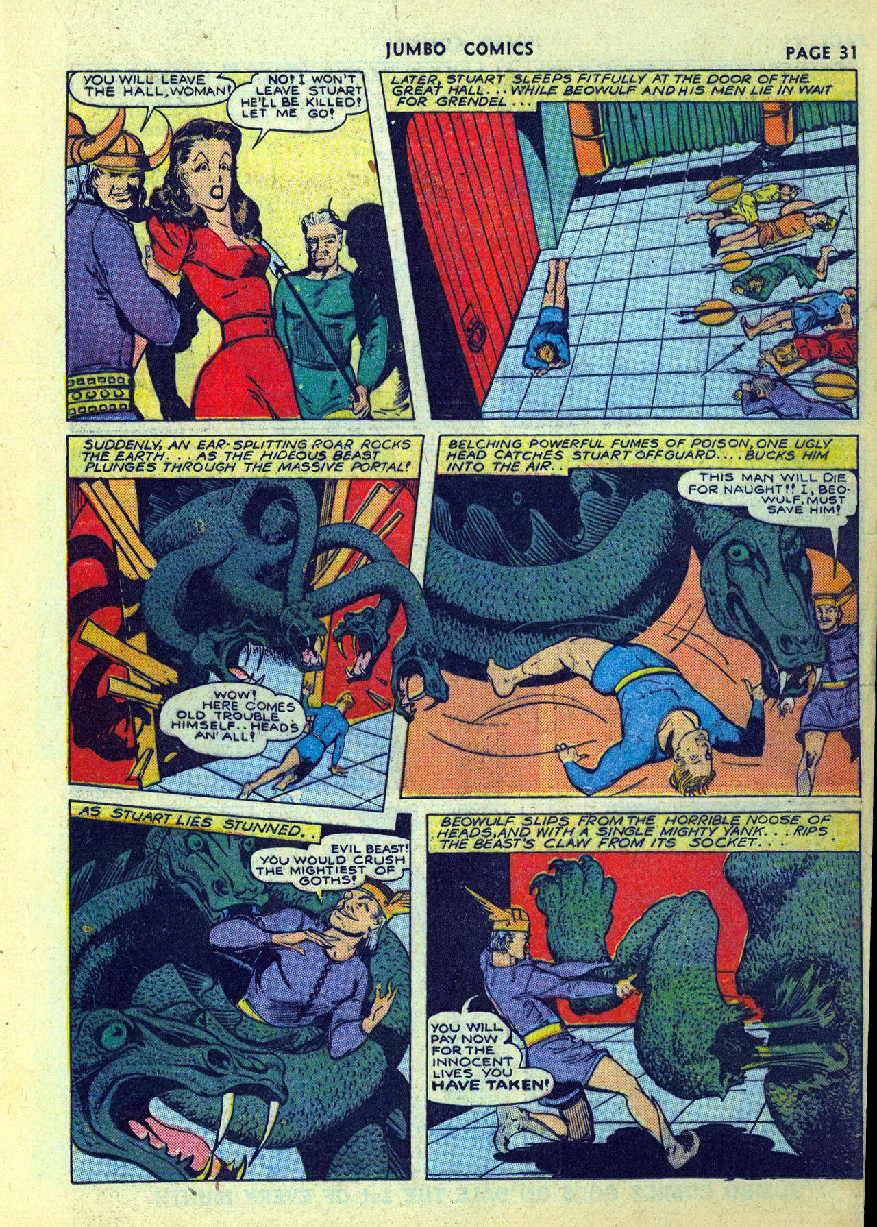 Read online Jumbo Comics comic -  Issue #50 - 33