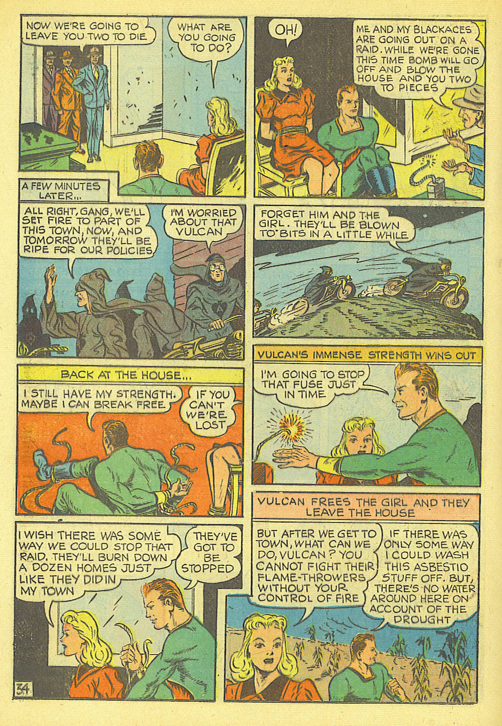 Read online Super-Mystery Comics comic -  Issue #6 - 35