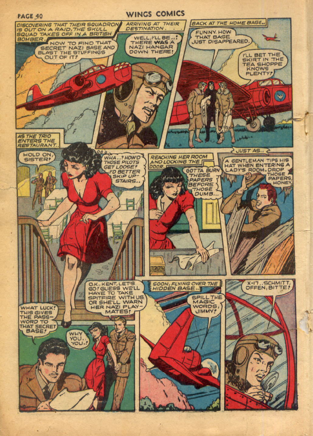 Read online Wings Comics comic -  Issue #21 - 42