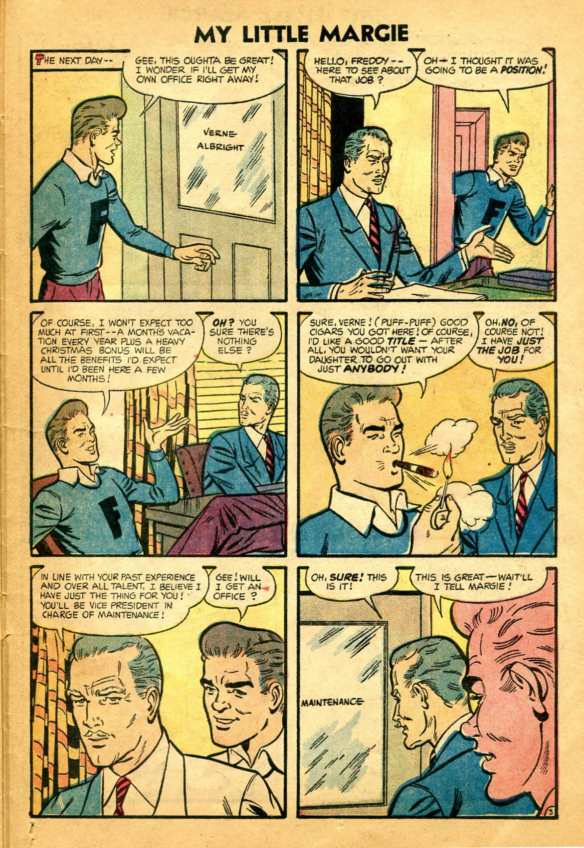 Read online My Little Margie (1954) comic -  Issue #2 - 25