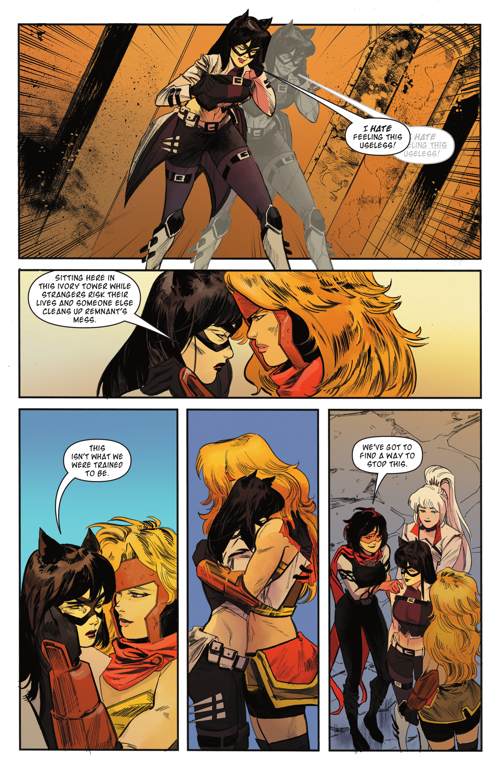 Read online DC/RWBY comic -  Issue #3 - 15