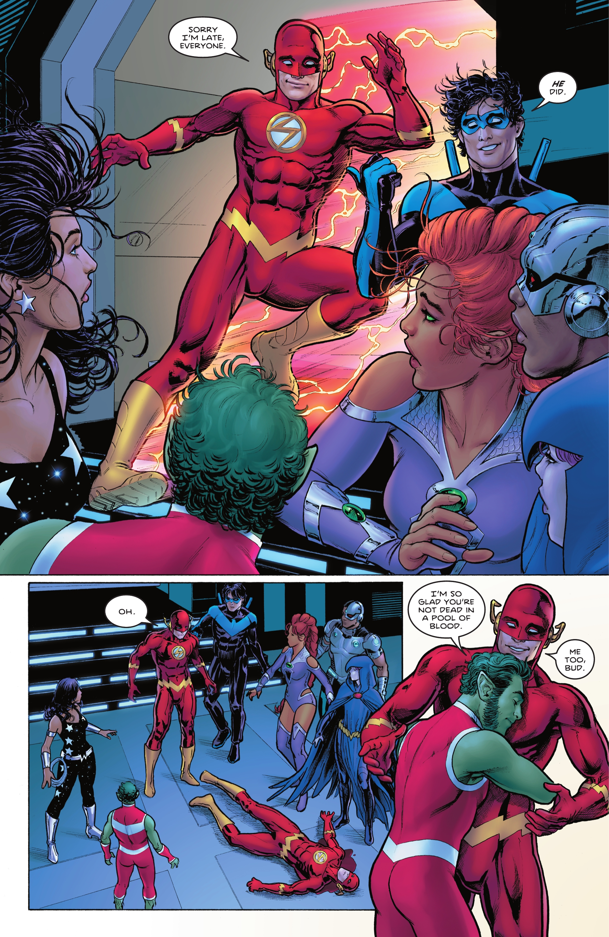 Read online Titans (2023) comic -  Issue #2 - 7