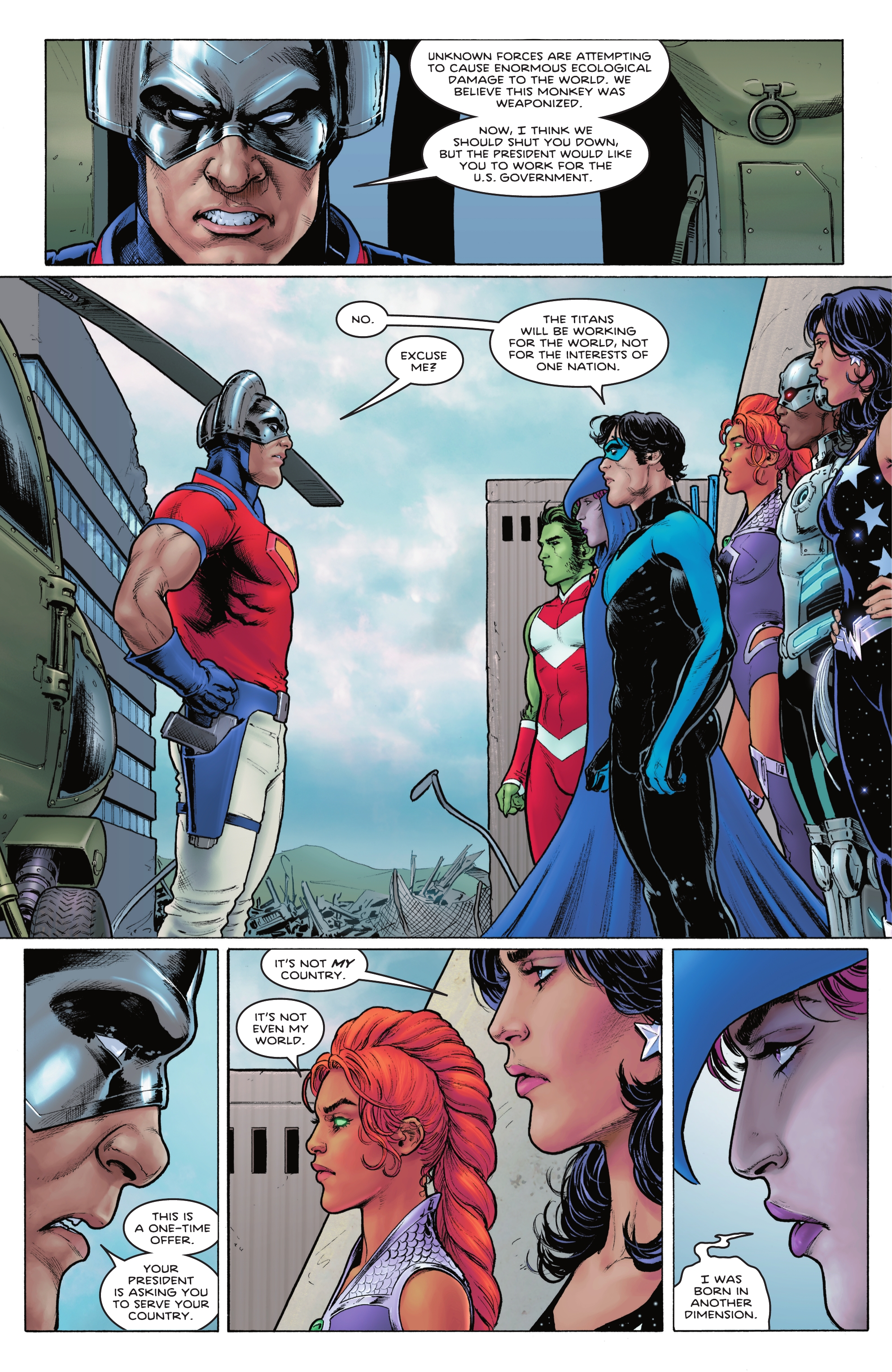 Read online Titans (2023) comic -  Issue #1 - 21