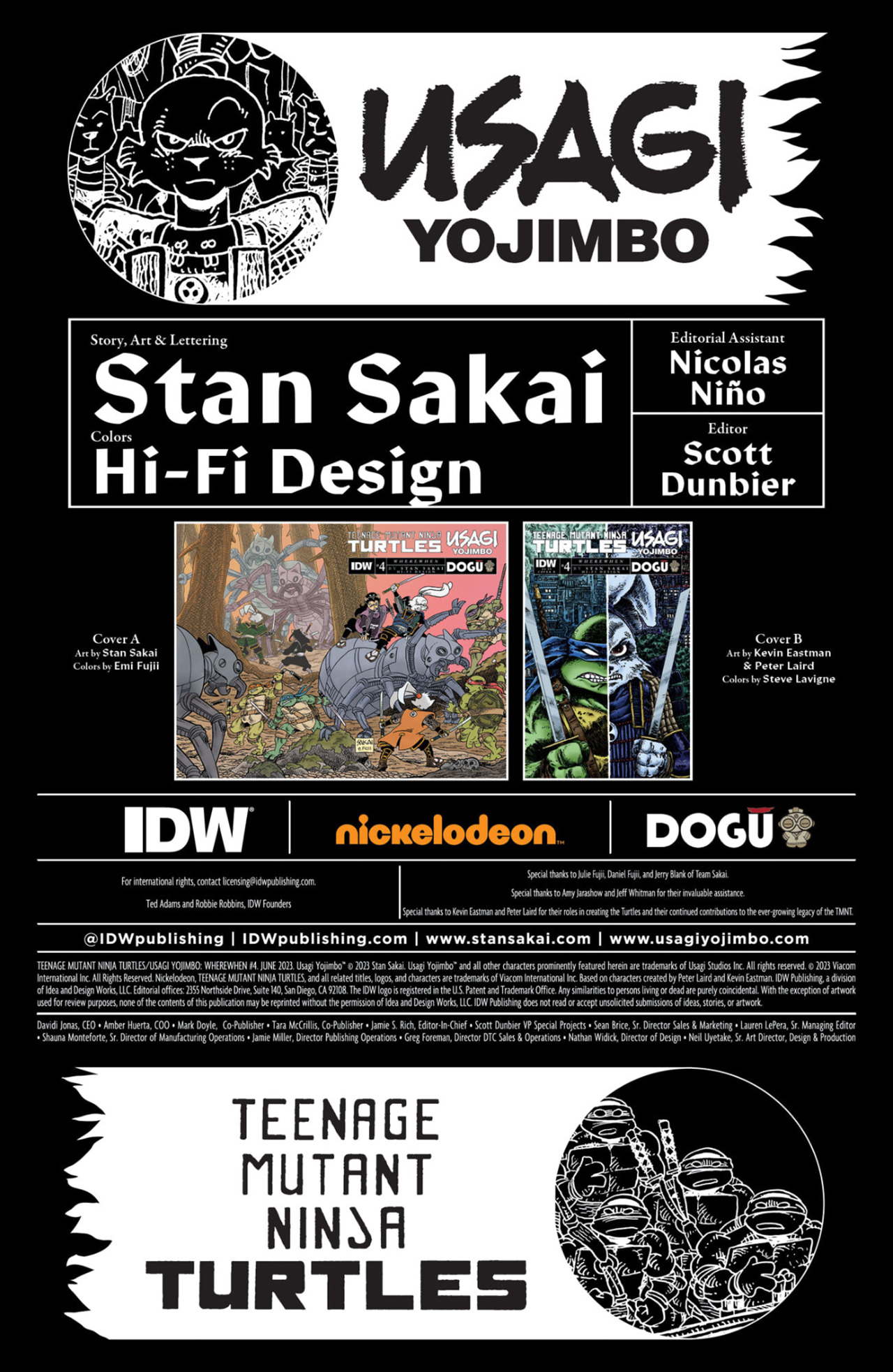 Read online Teenage Mutant Ninja Turtles/Usagi Yojimbo: WhereWhen comic -  Issue #4 - 2