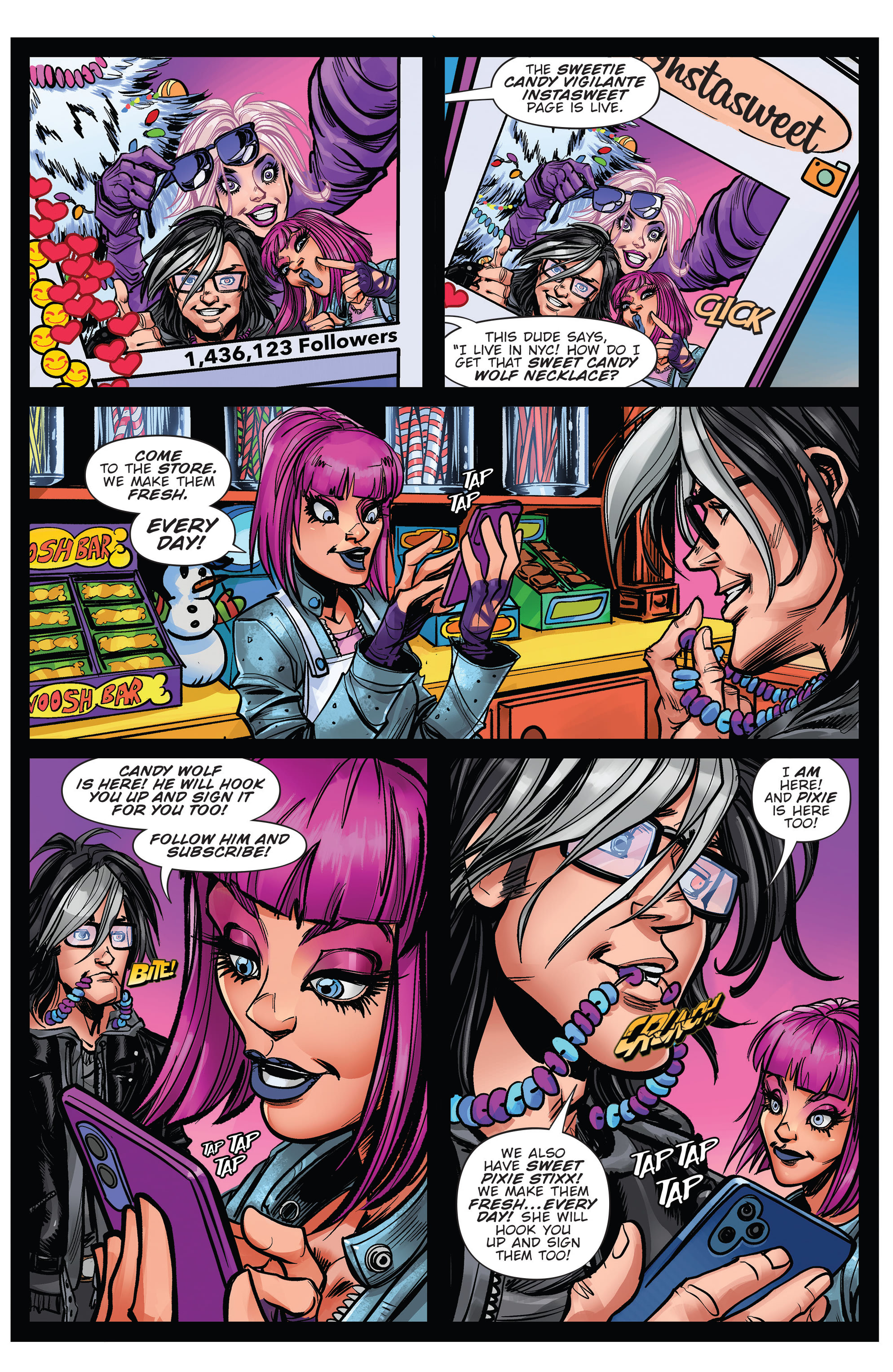 Read online Sweetie Candy Vigilante (2022) comic -  Issue #6 - 9