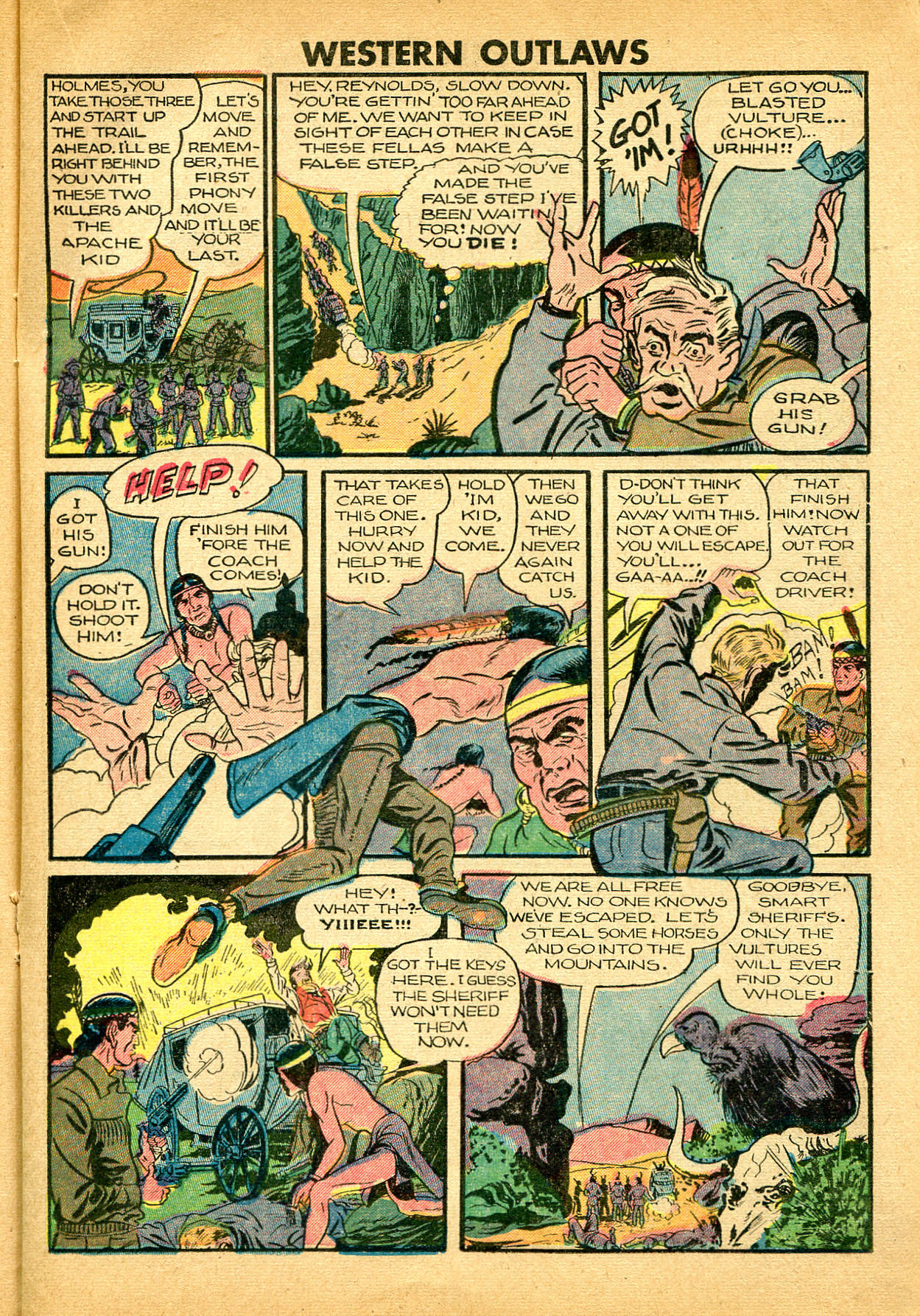Read online Western Outlaws (1948) comic -  Issue #21 - 17