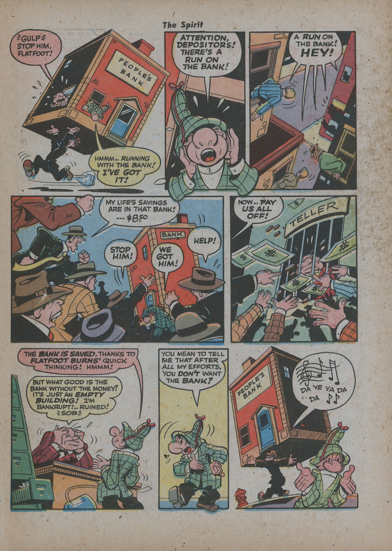 Read online The Spirit (1944) comic -  Issue #16 - 21