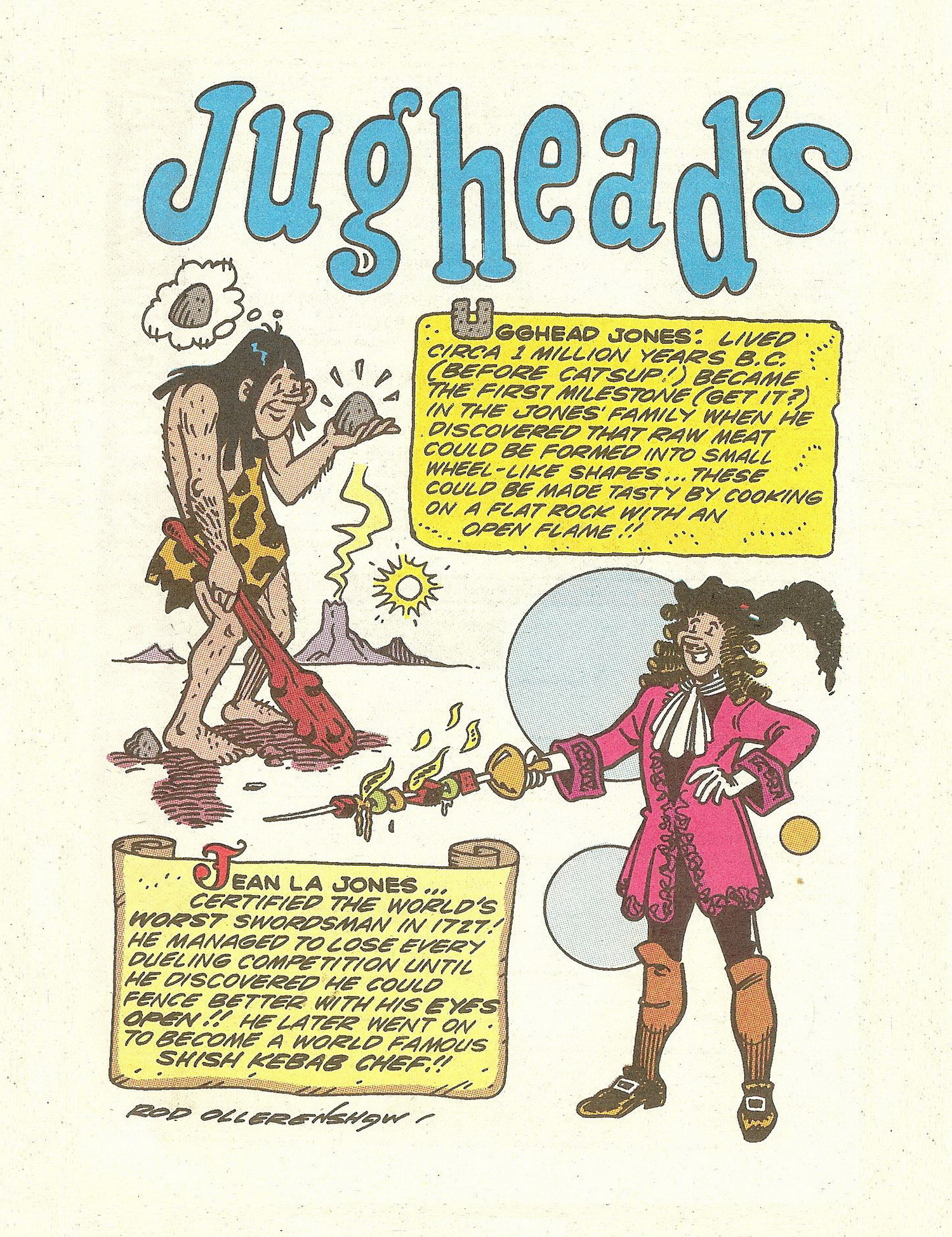 Read online Jughead Jones Comics Digest comic -  Issue #77 - 74