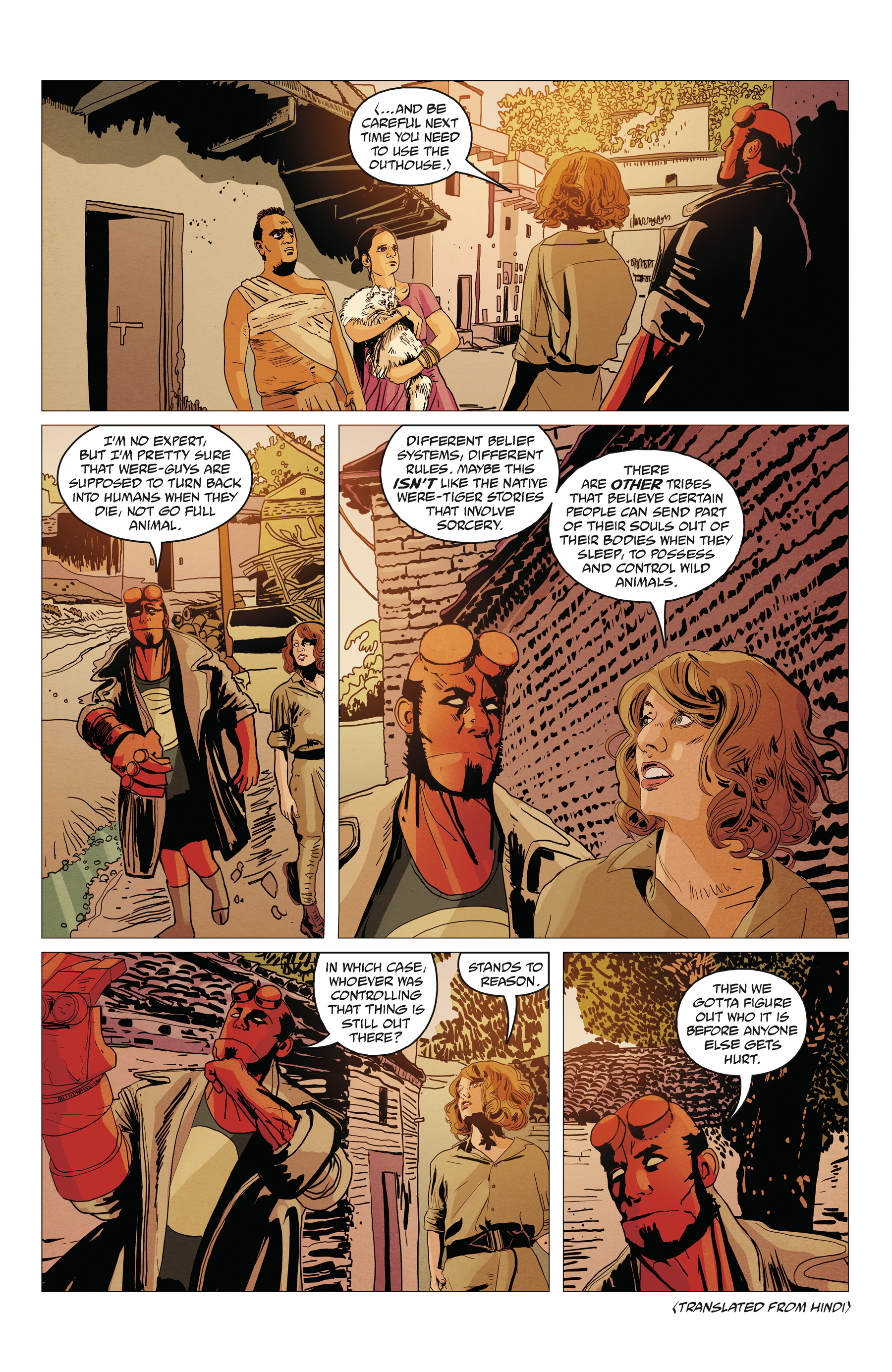 Read online Hellboy and the B.P.R.D.: 1957 - Fearful Symmetry comic -  Issue # Full - 13