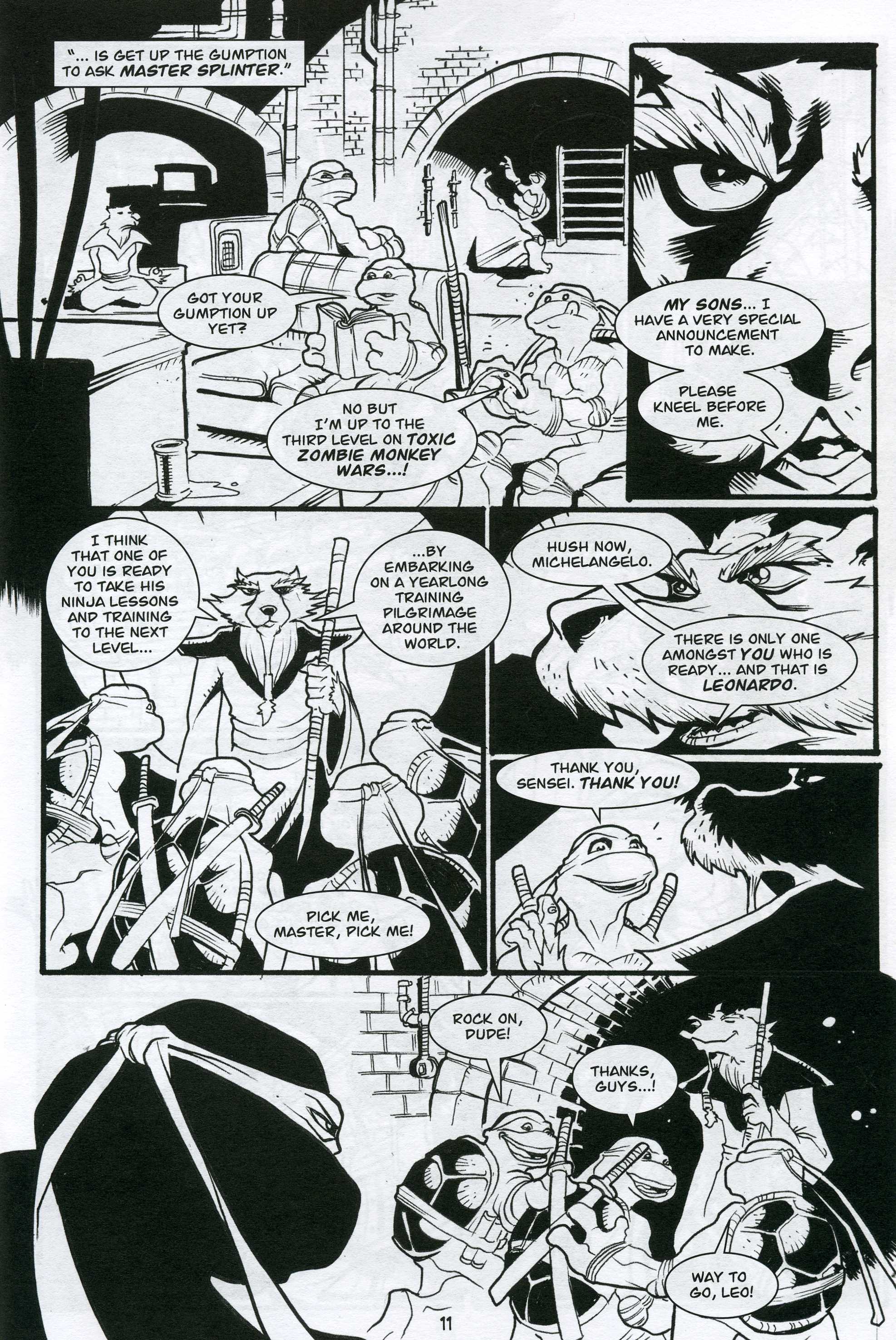 Read online TMNT Movie Prequel comic -  Issue #1 - 13