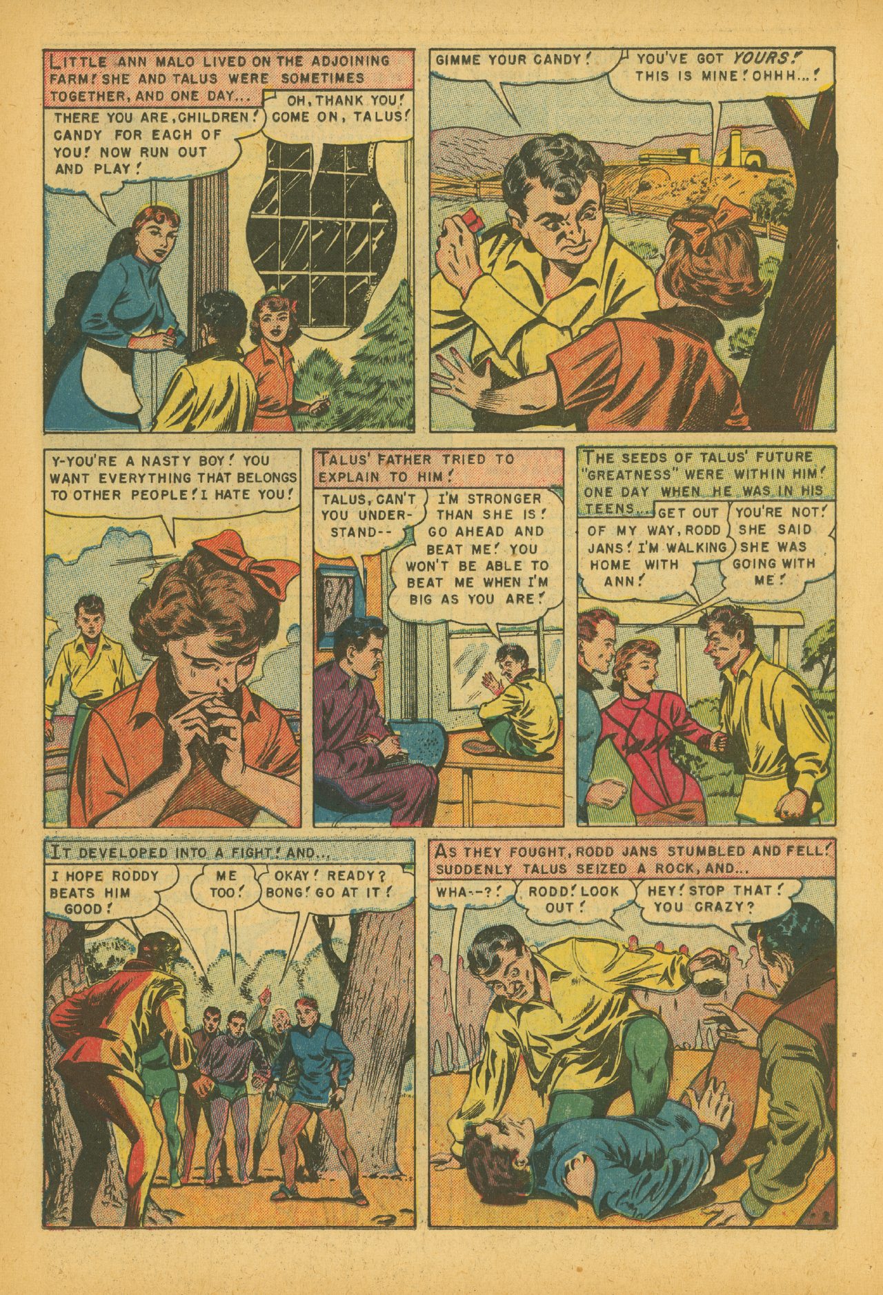 Read online Strange Worlds (1950) comic -  Issue #6 - 11