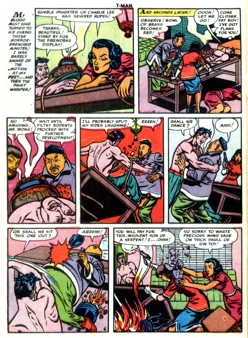 Read online T-Man: World Wide Trouble Shooter comic -  Issue #7 - 32