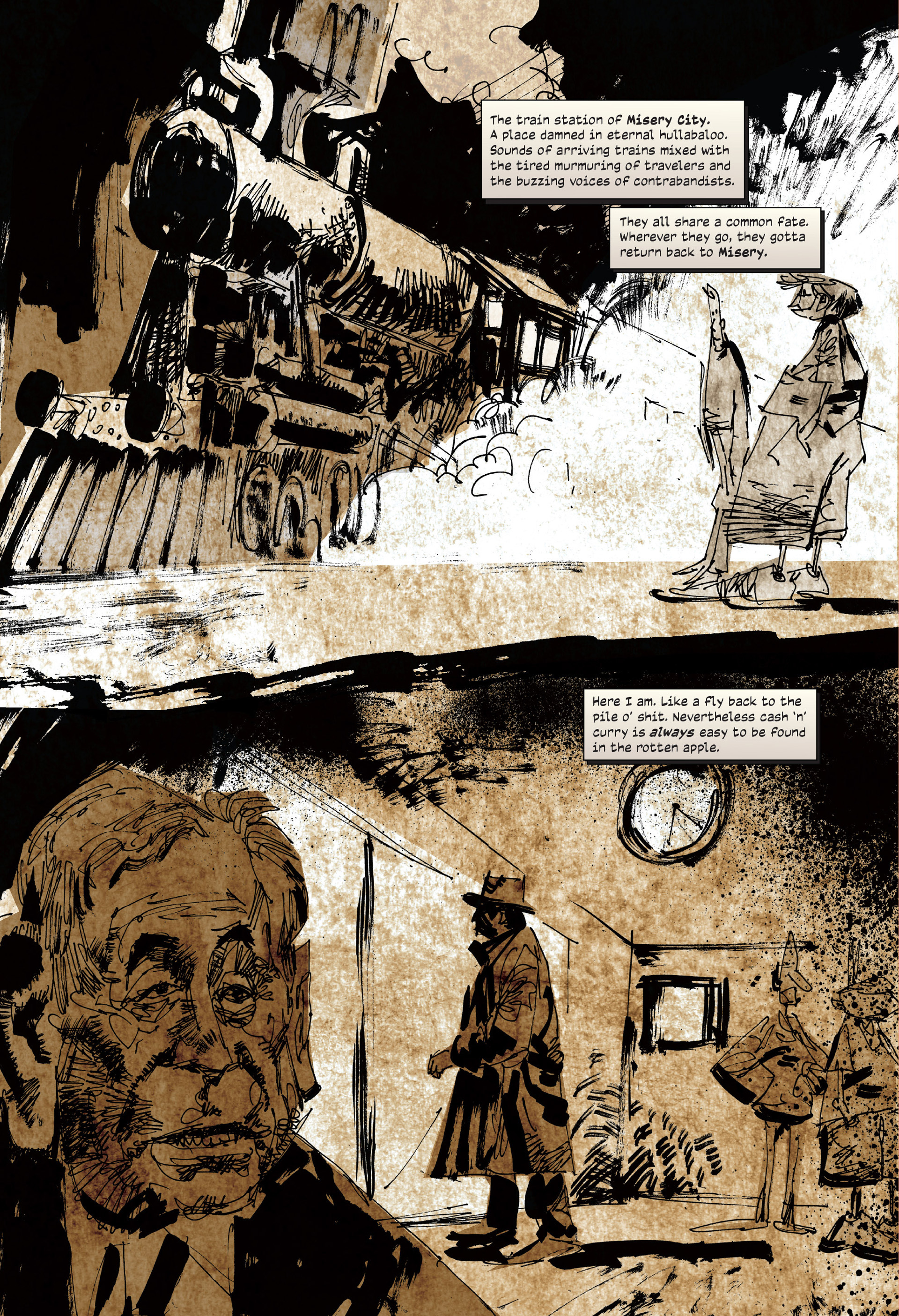 Read online Misery City comic -  Issue #3 - 11