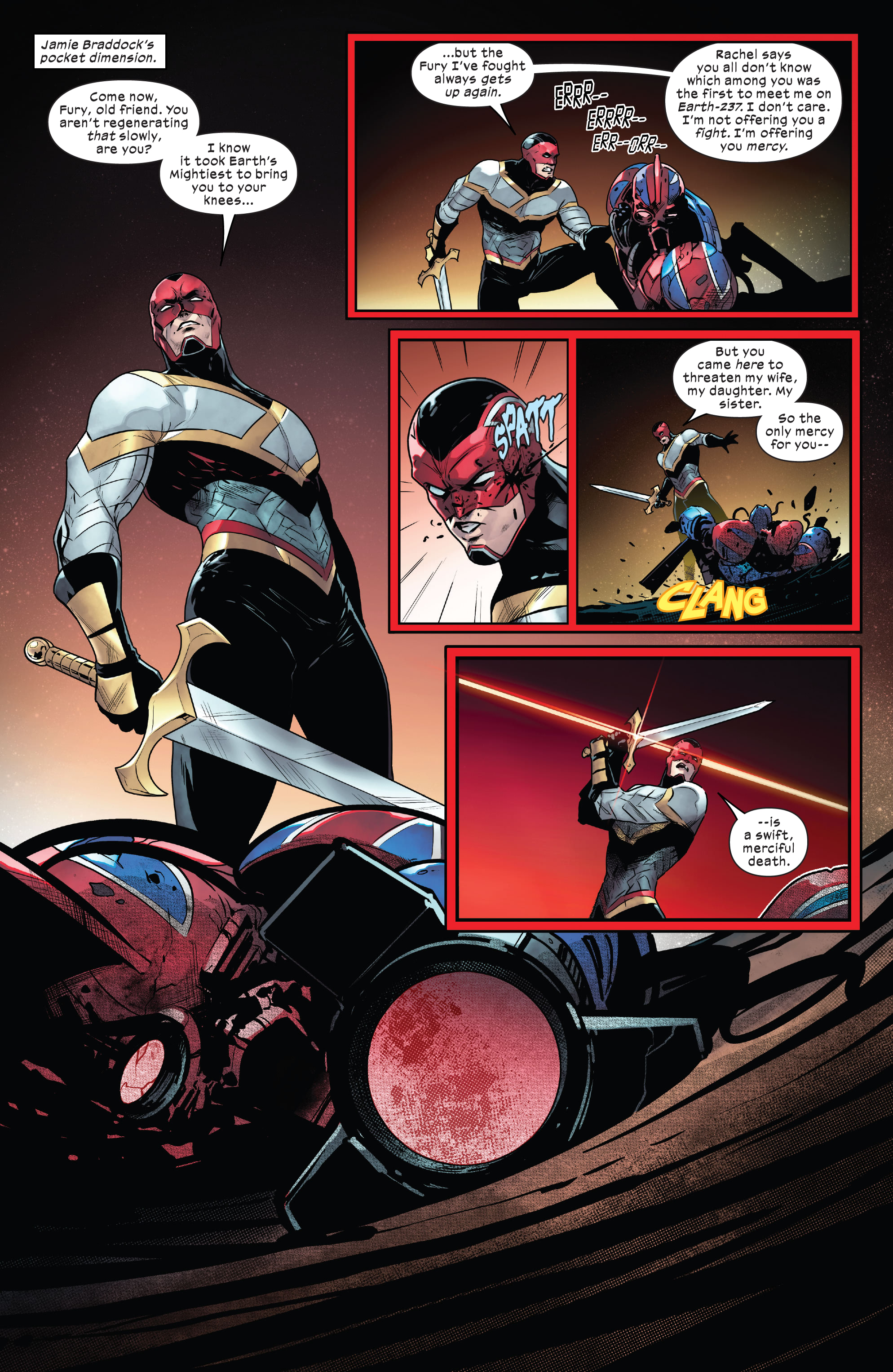 Read online Betsy Braddock: Captain Britain comic -  Issue #5 - 7