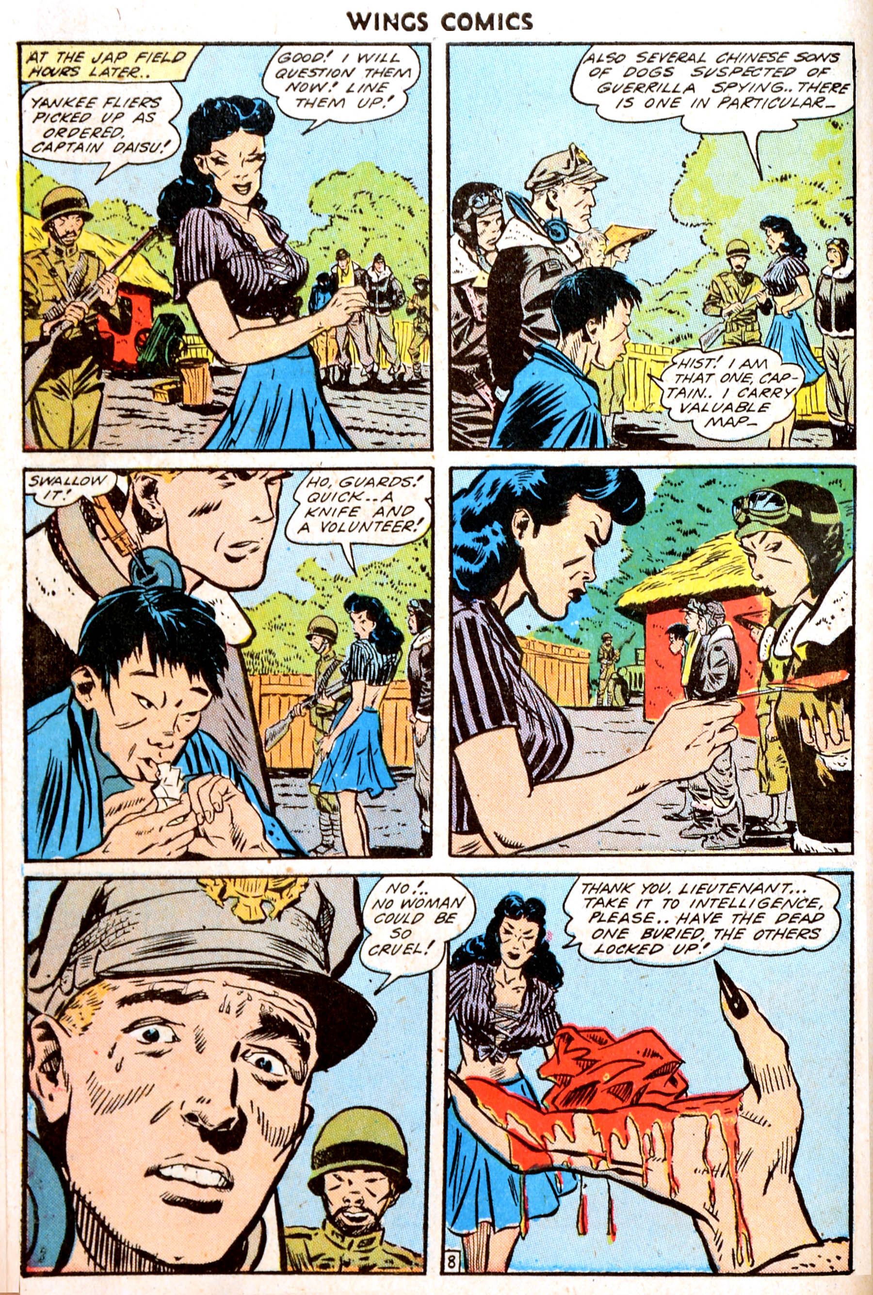 Read online Wings Comics comic -  Issue #47 - 10