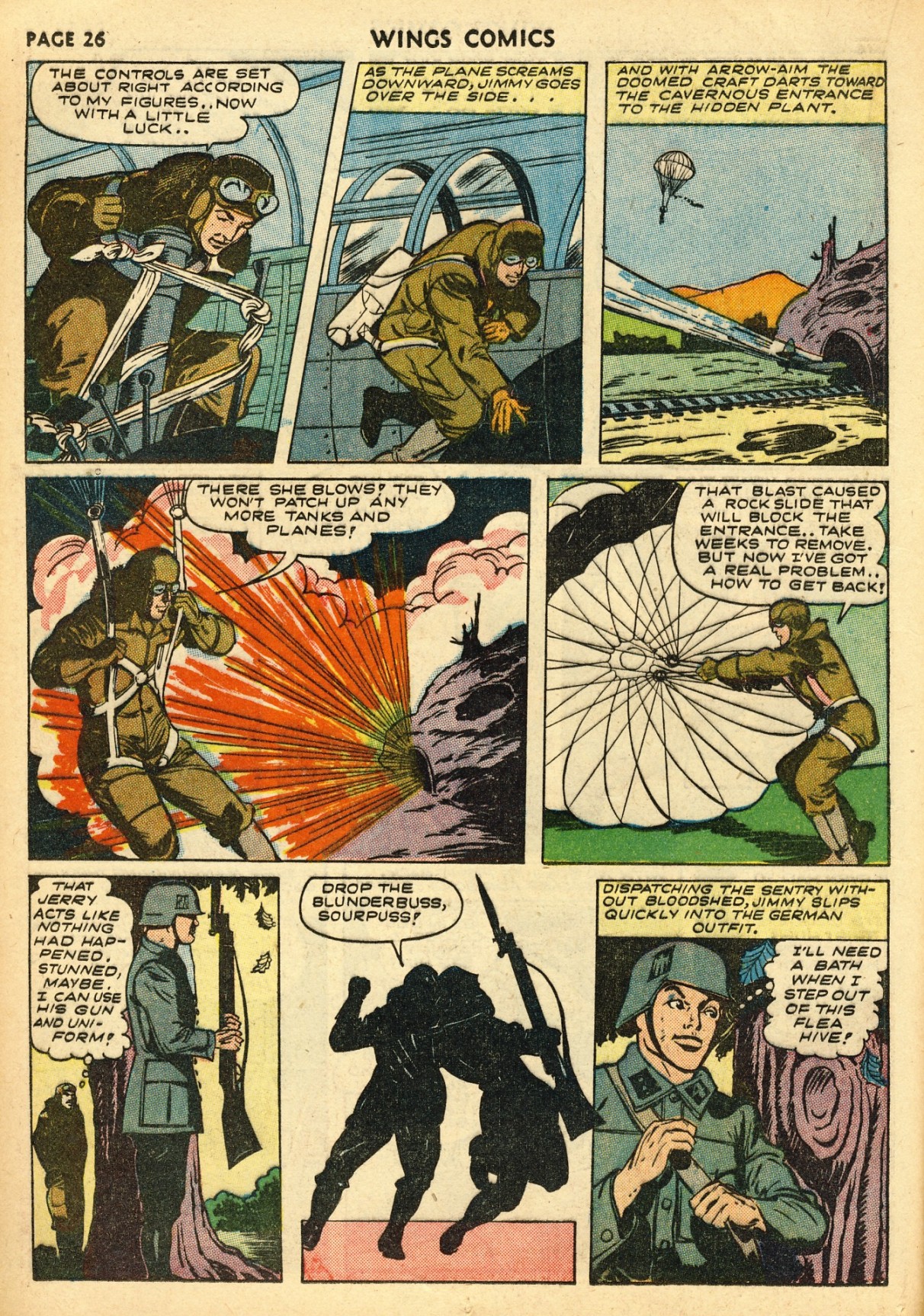 Read online Wings Comics comic -  Issue #32 - 28