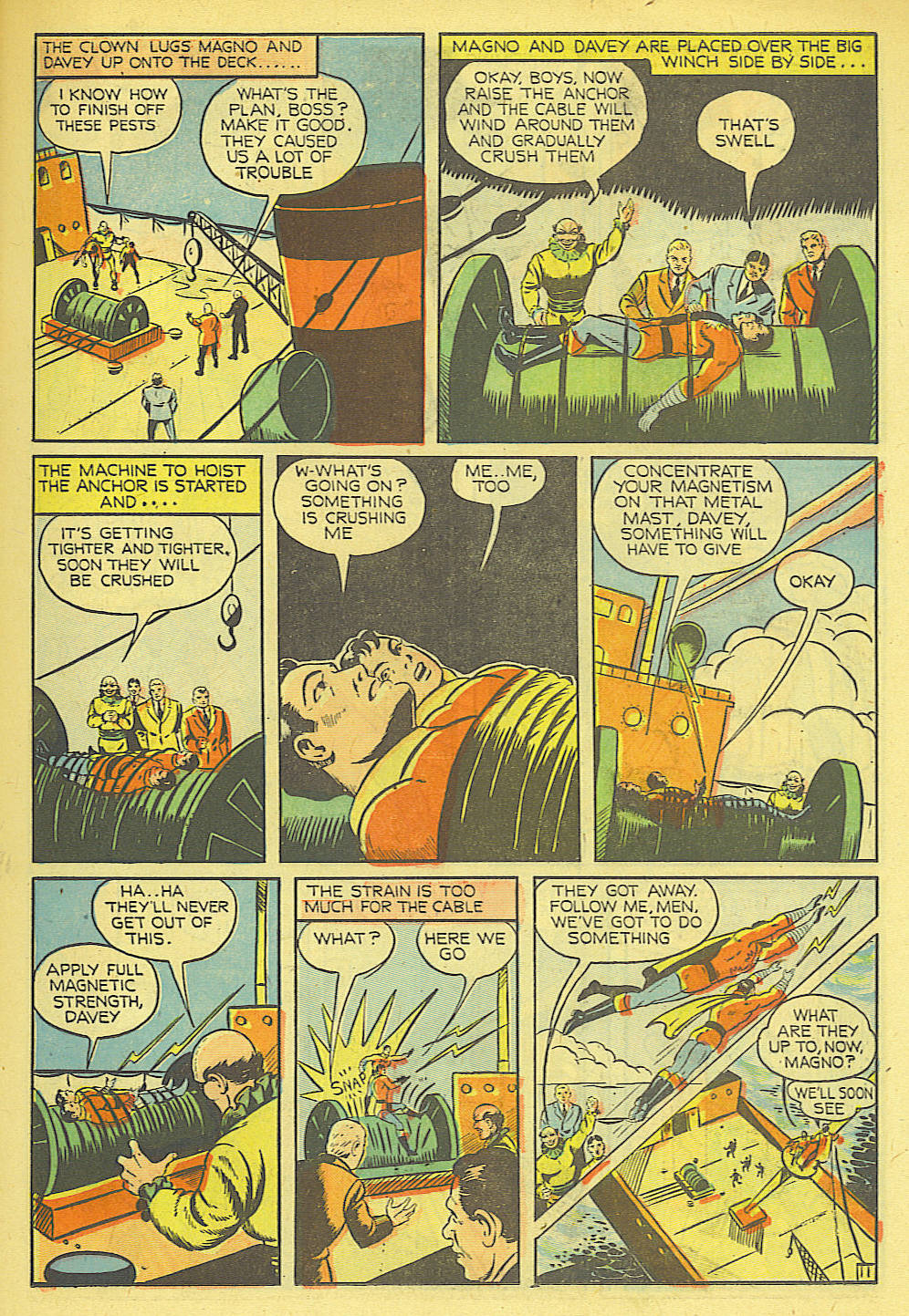 Read online Super-Mystery Comics comic -  Issue #6 - 12