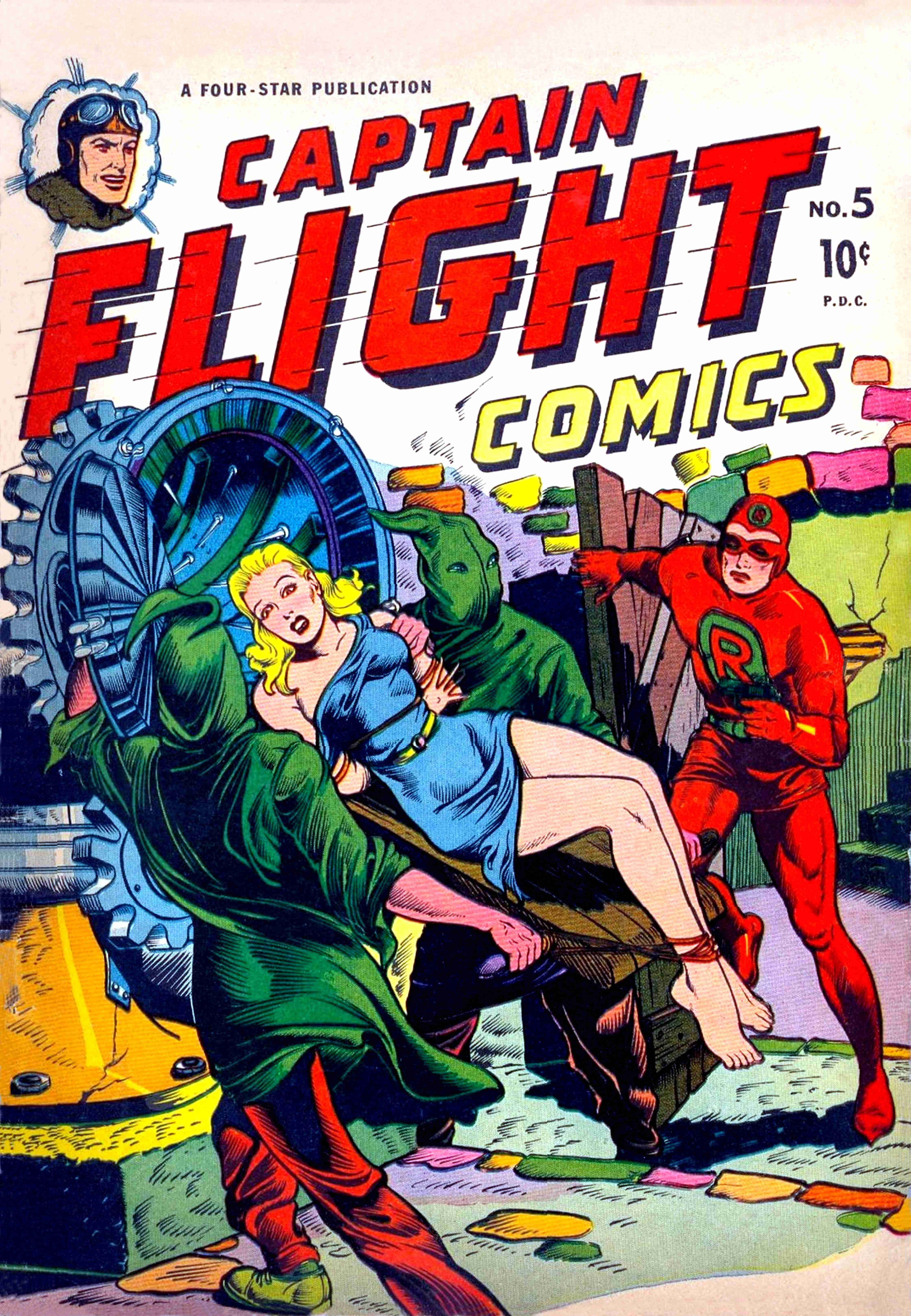 Read online Captain Flight Comics comic -  Issue #5 - 1