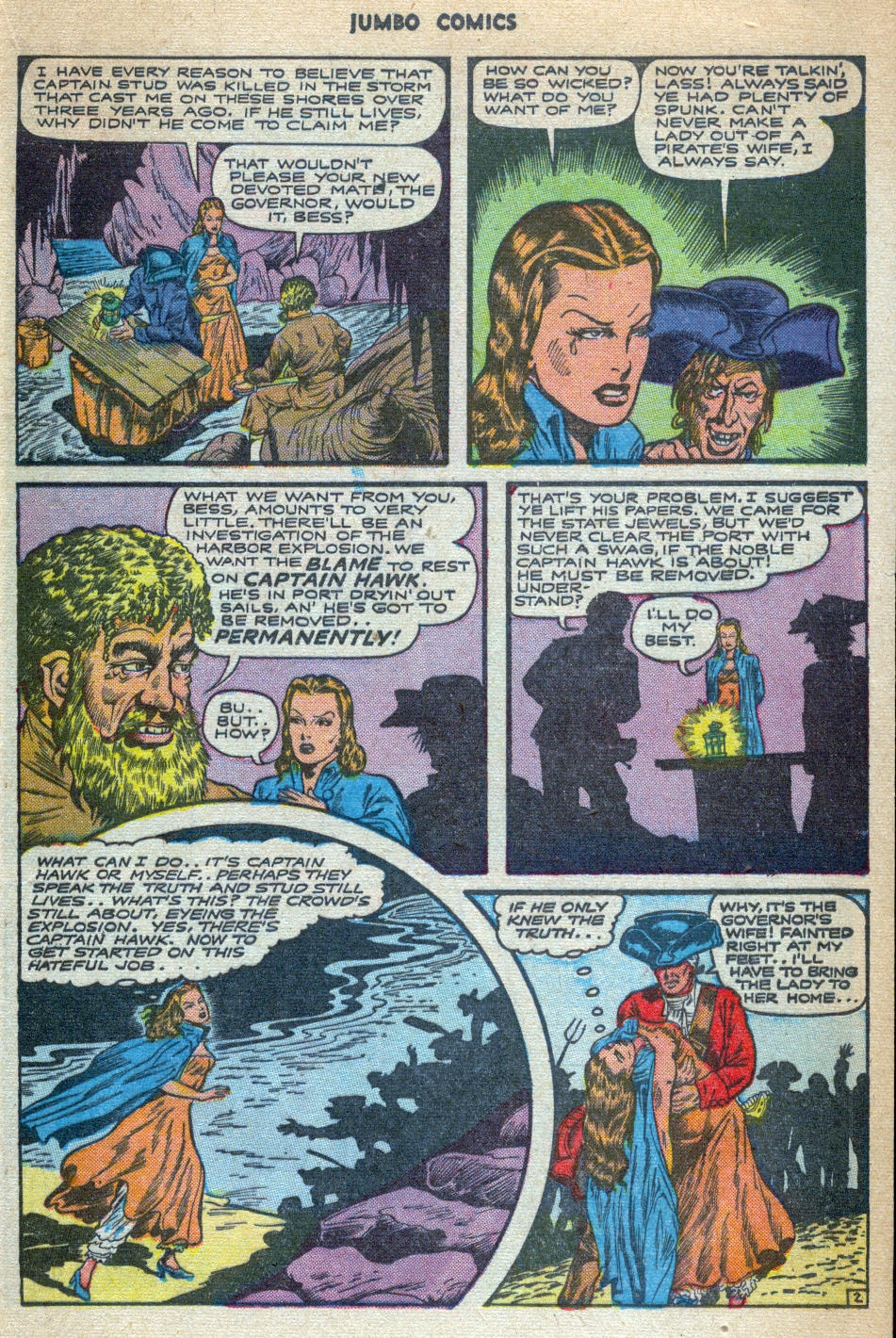Read online Jumbo Comics comic -  Issue #76 - 35
