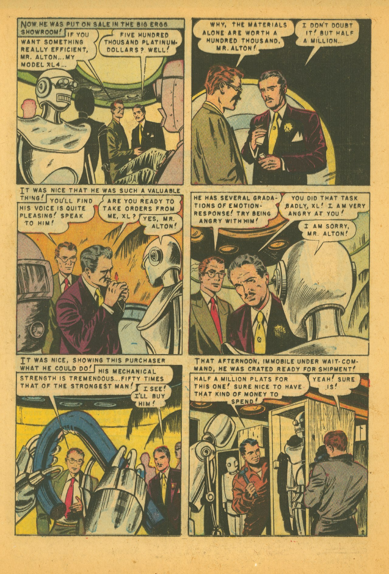 Read online Strange Worlds (1950) comic -  Issue #5 - 12