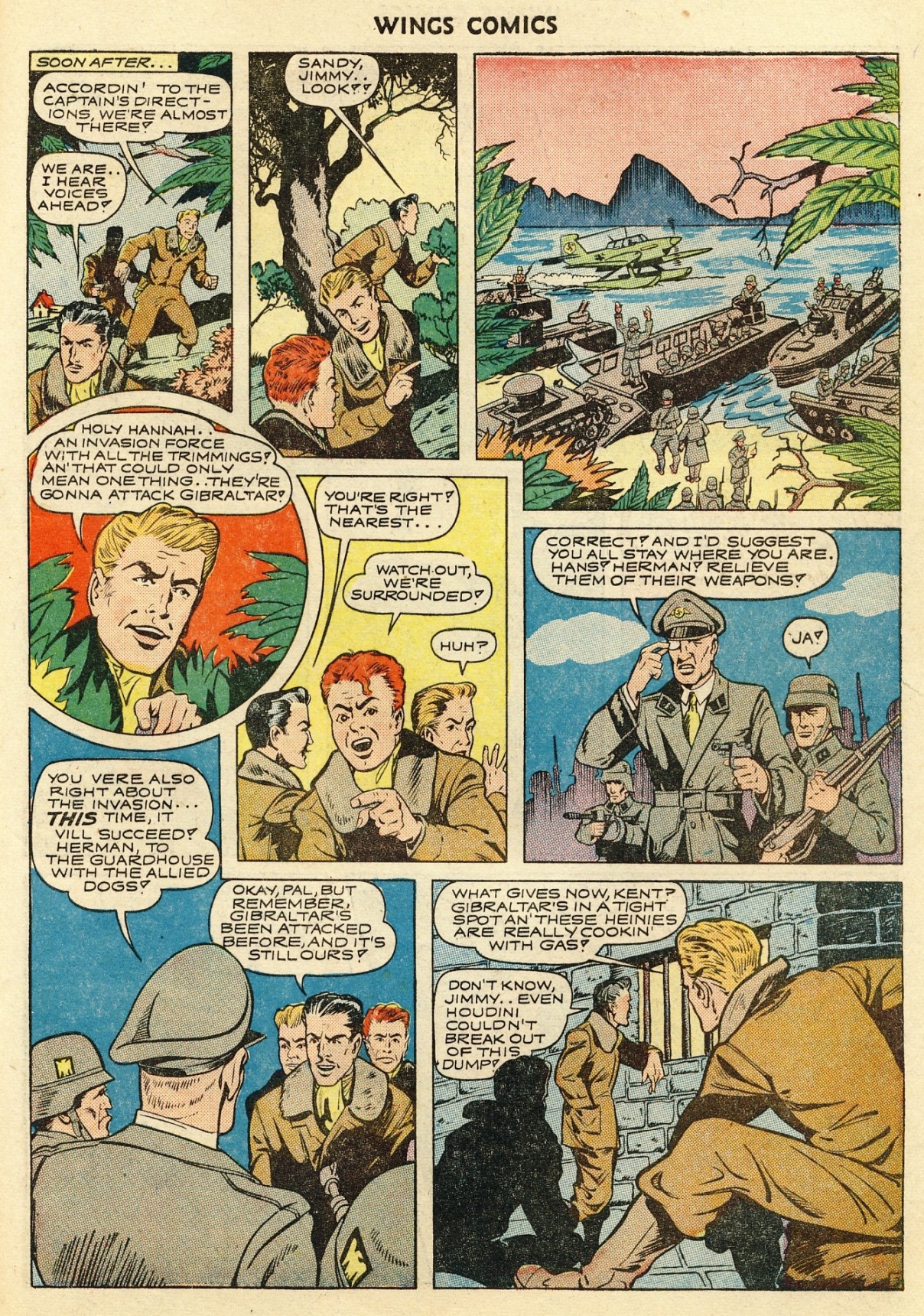 Read online Wings Comics comic -  Issue #36 - 47