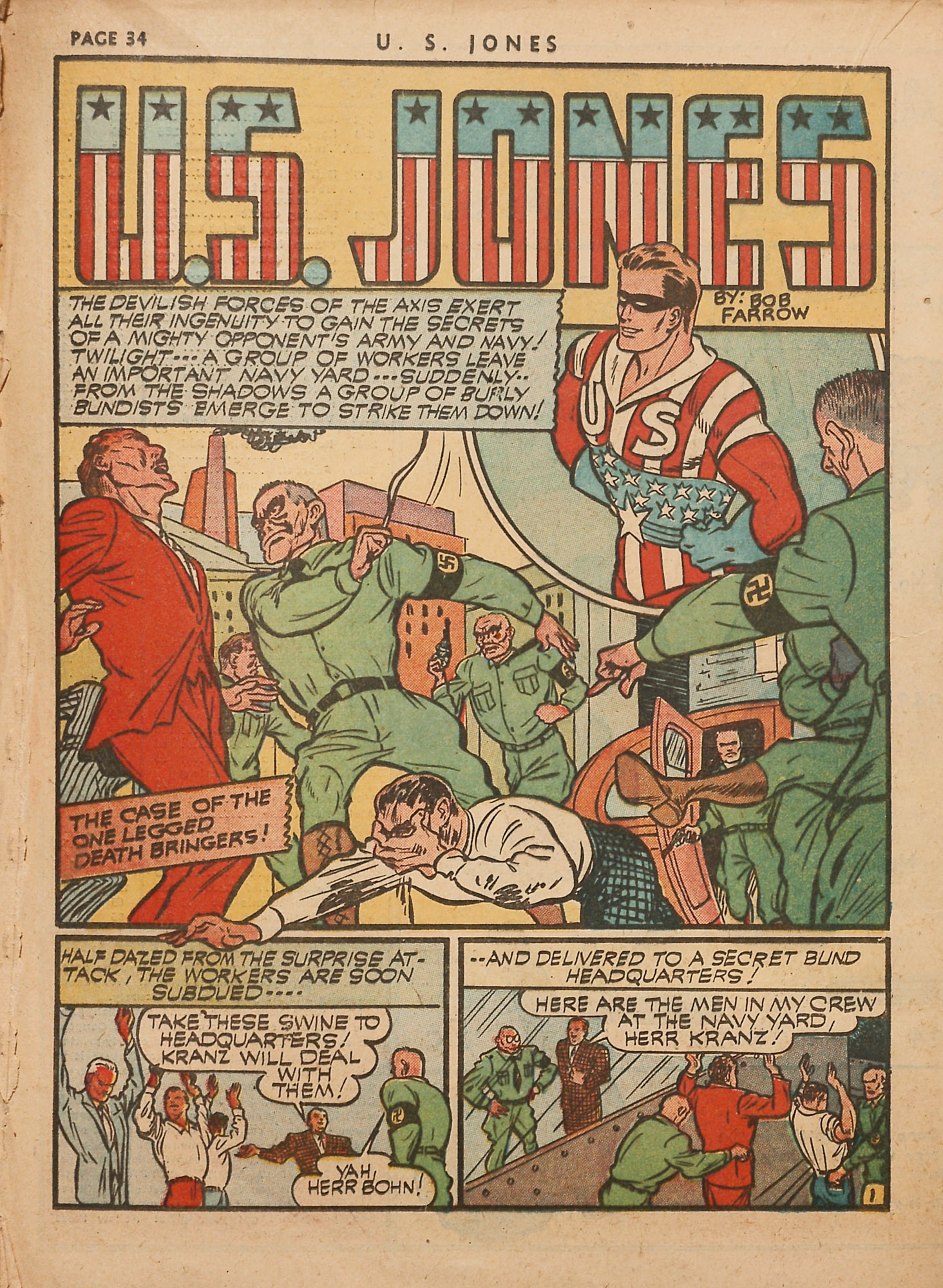Read online U.S. Jones comic -  Issue #1 - 34