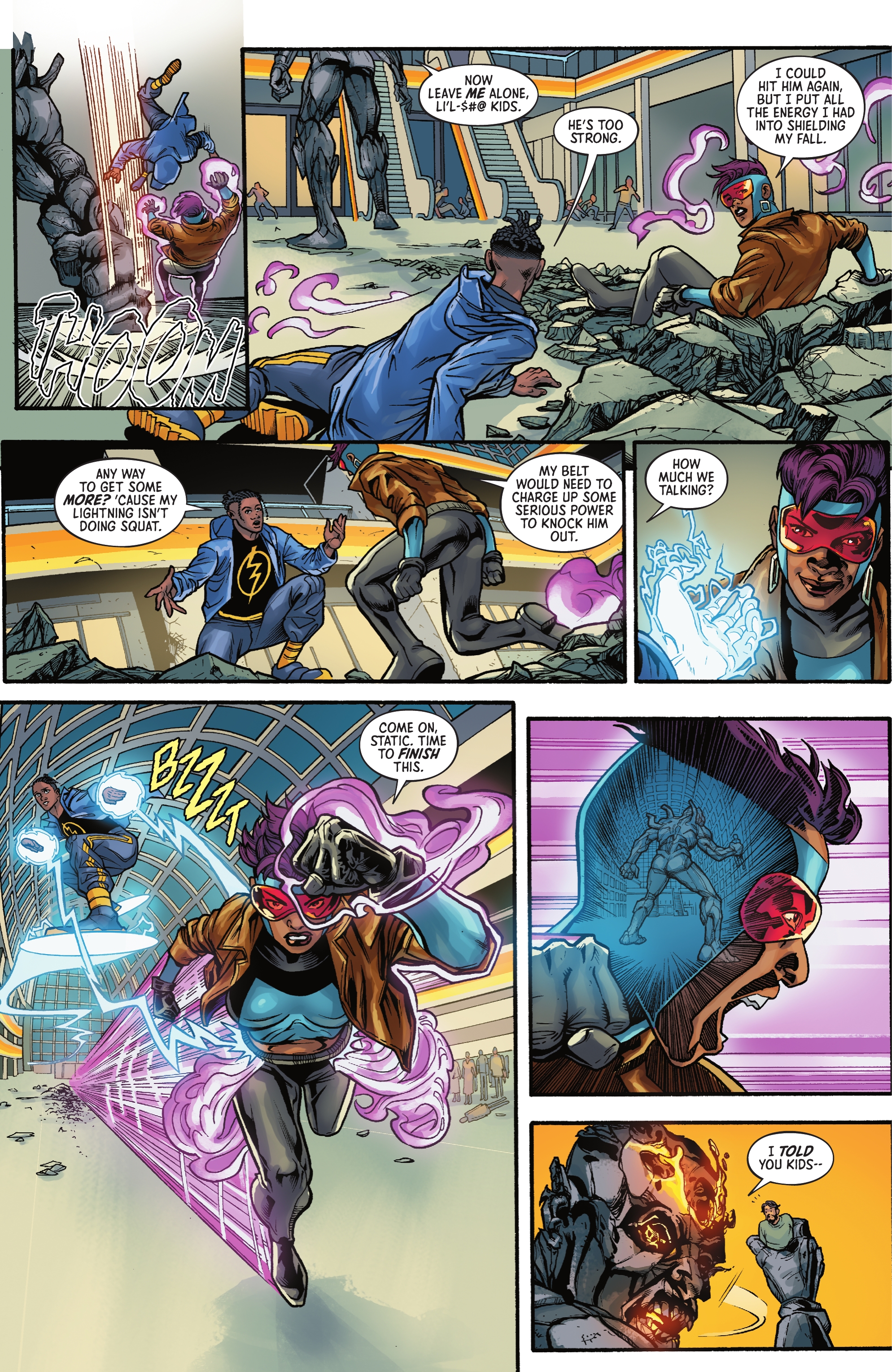 Read online New Talent Showcase: The Milestone Initiative comic -  Issue # TPB - 75