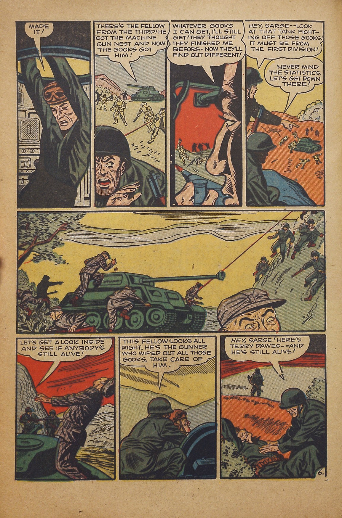 Read online G-I in Battle (1952) comic -  Issue #5 - 24