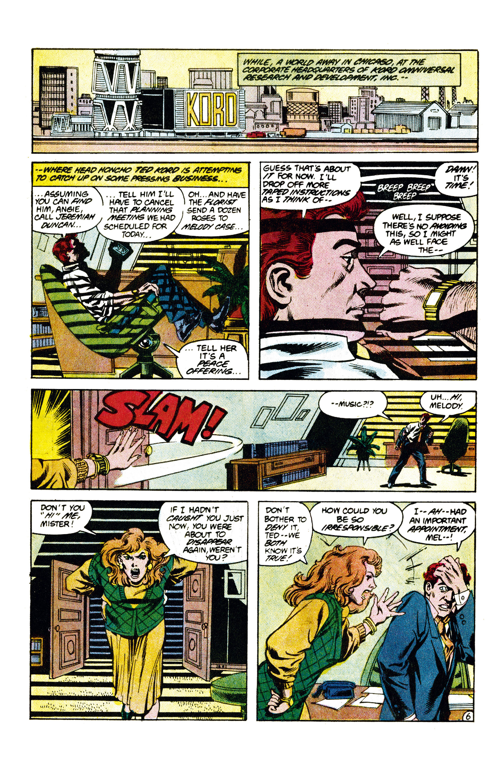 Read online Blue Beetle (1986) comic -  Issue #17 - 6