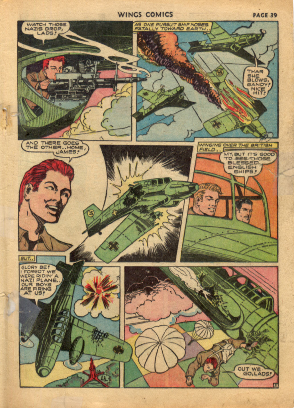 Read online Wings Comics comic -  Issue #21 - 41