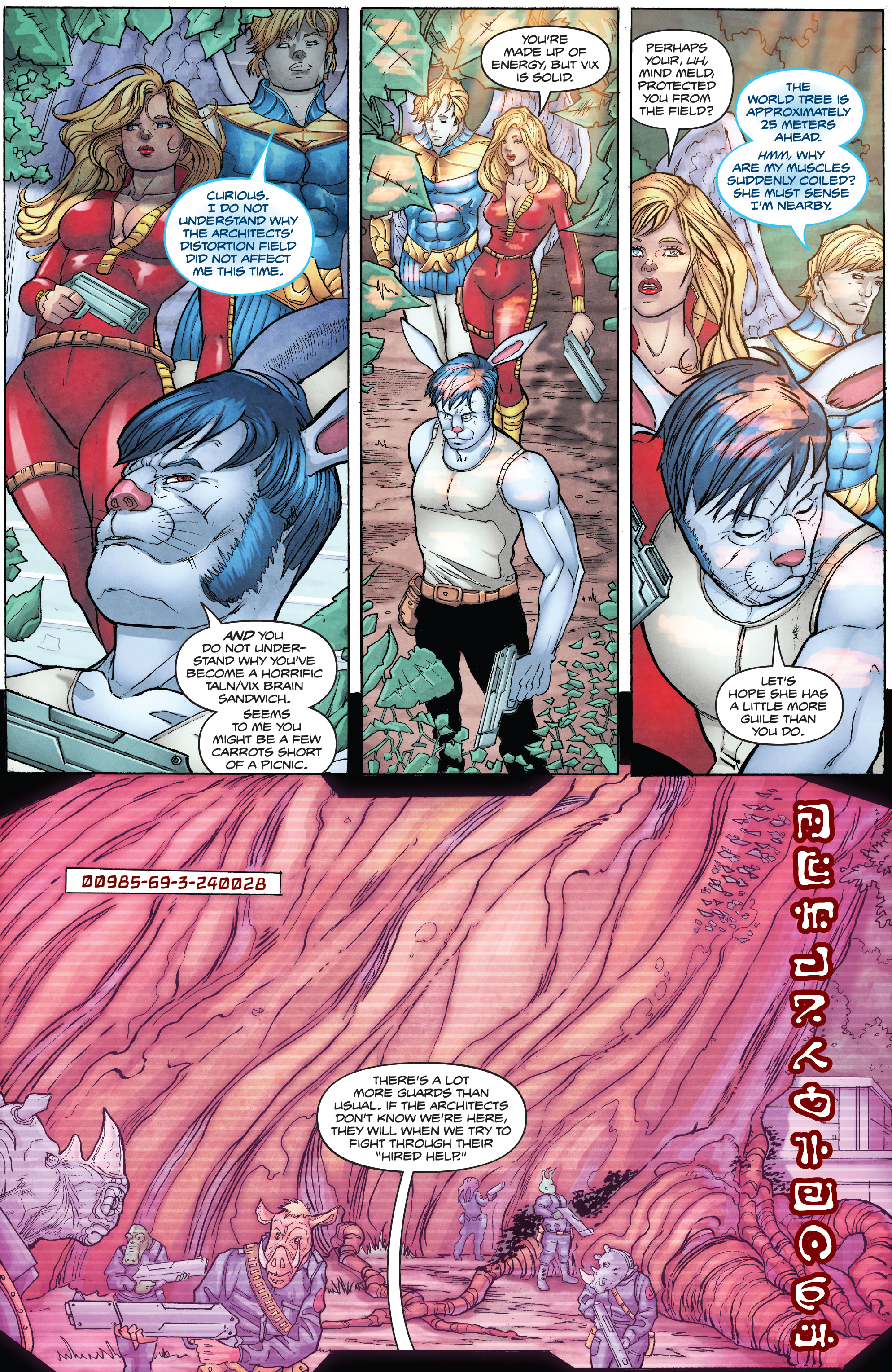 Read online Barbarella: The Center Cannot Hold comic -  Issue #3 - 13