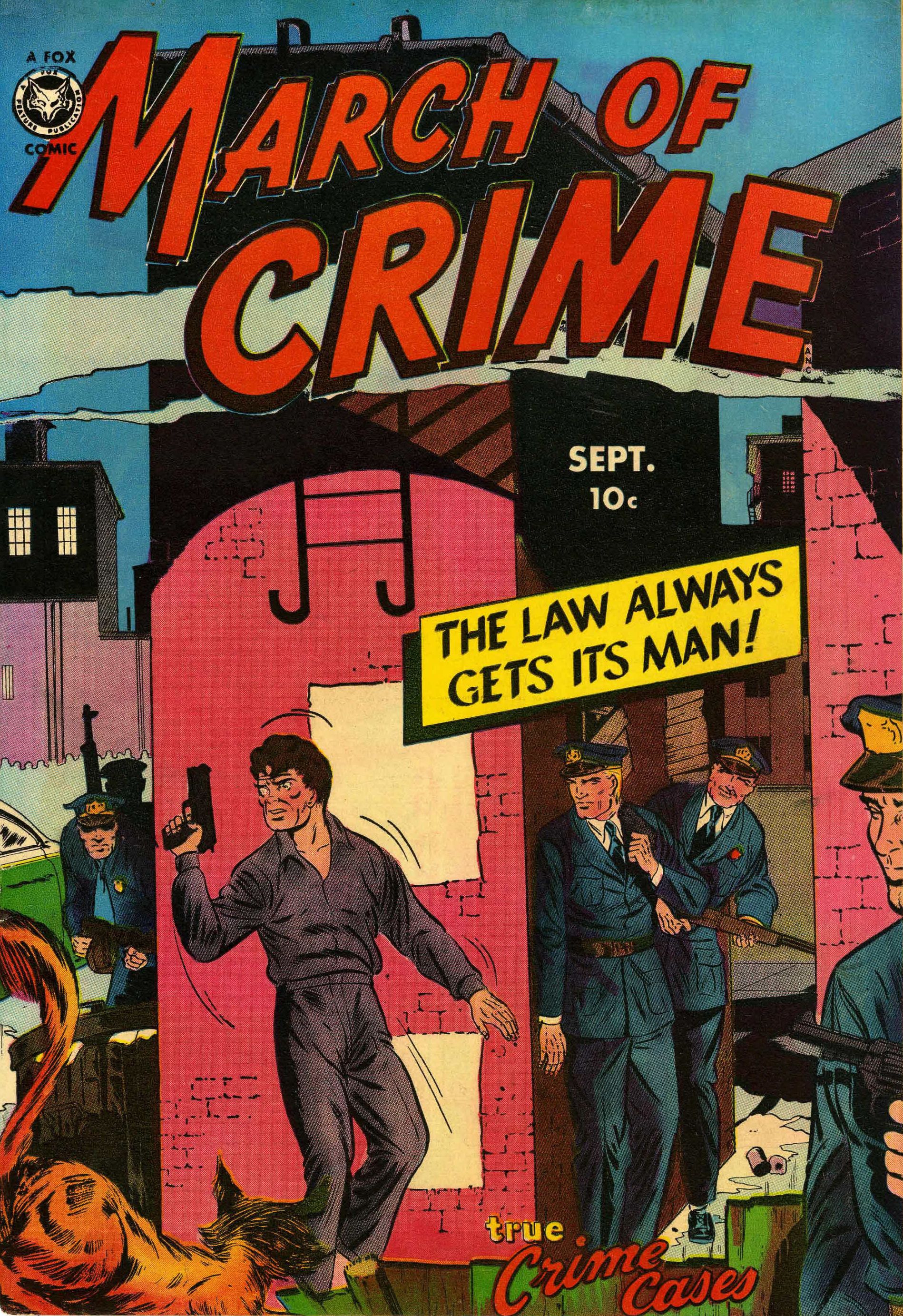 Read online March of Crime comic -  Issue #2 - 1