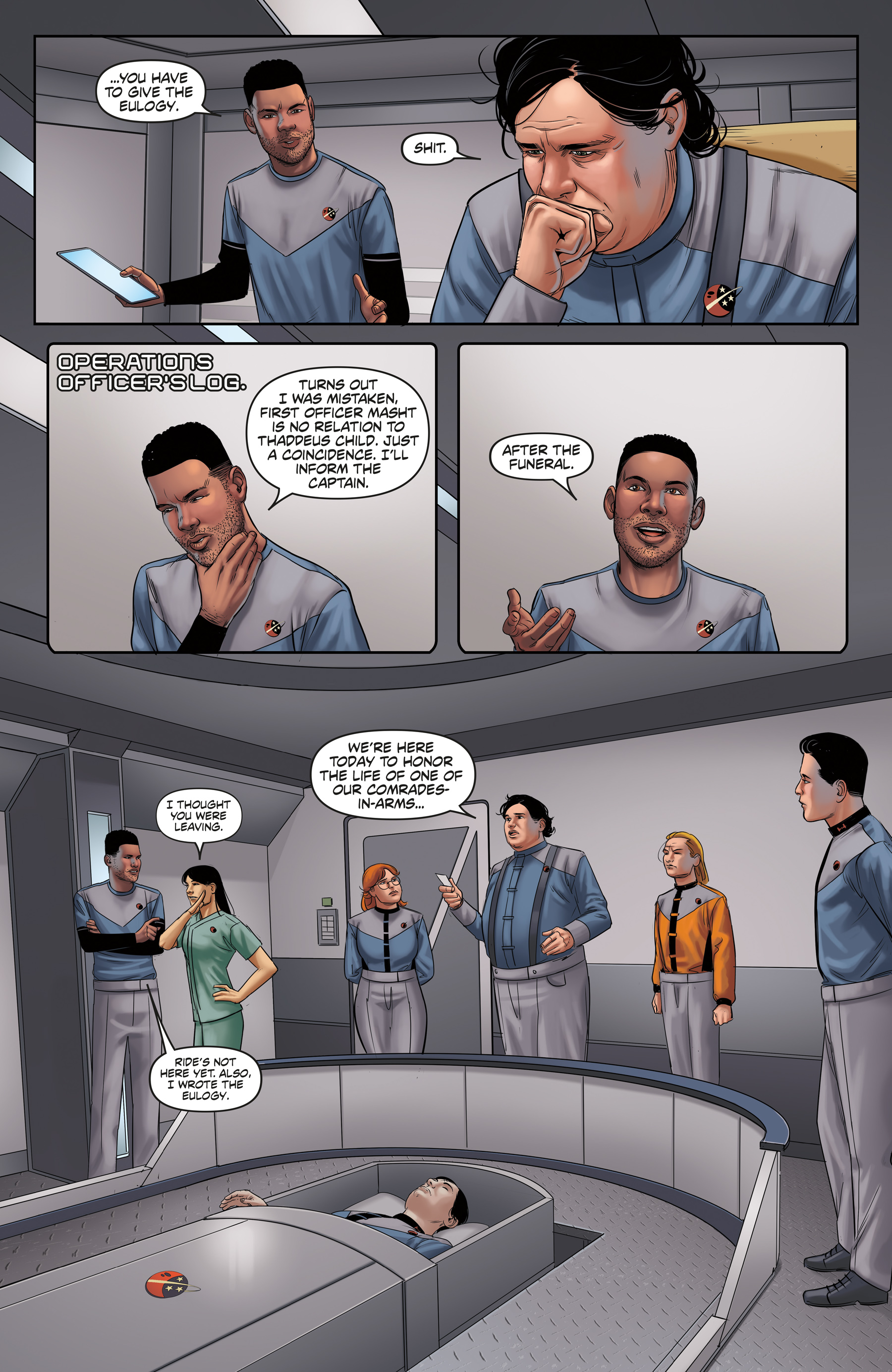 Read online Space Job comic -  Issue #4 - 6