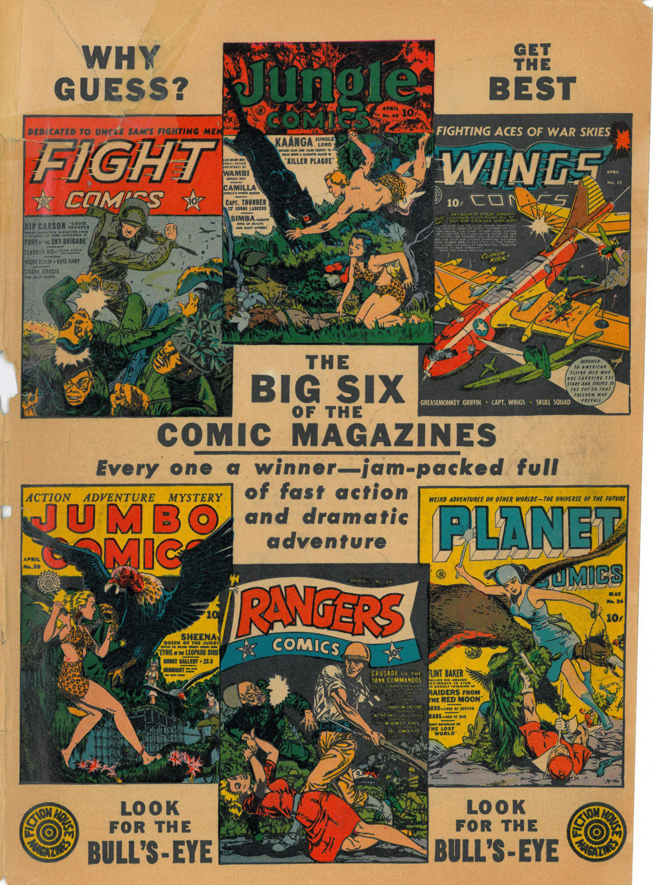 Read online Jumbo Comics comic -  Issue #50 - 67