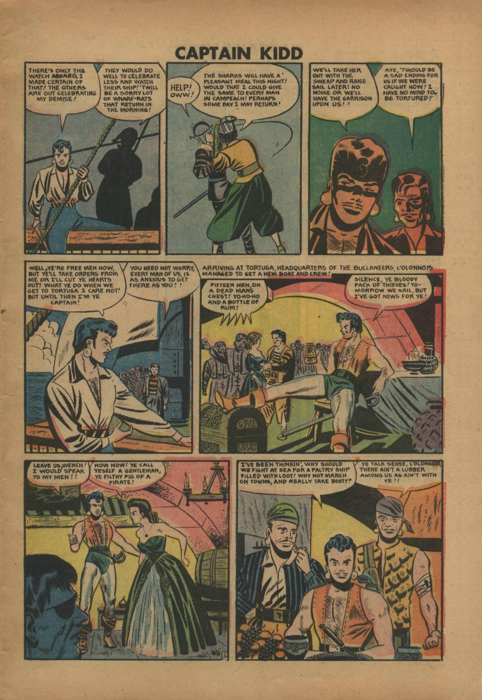 Read online Captain Kidd comic -  Issue #25 - 7