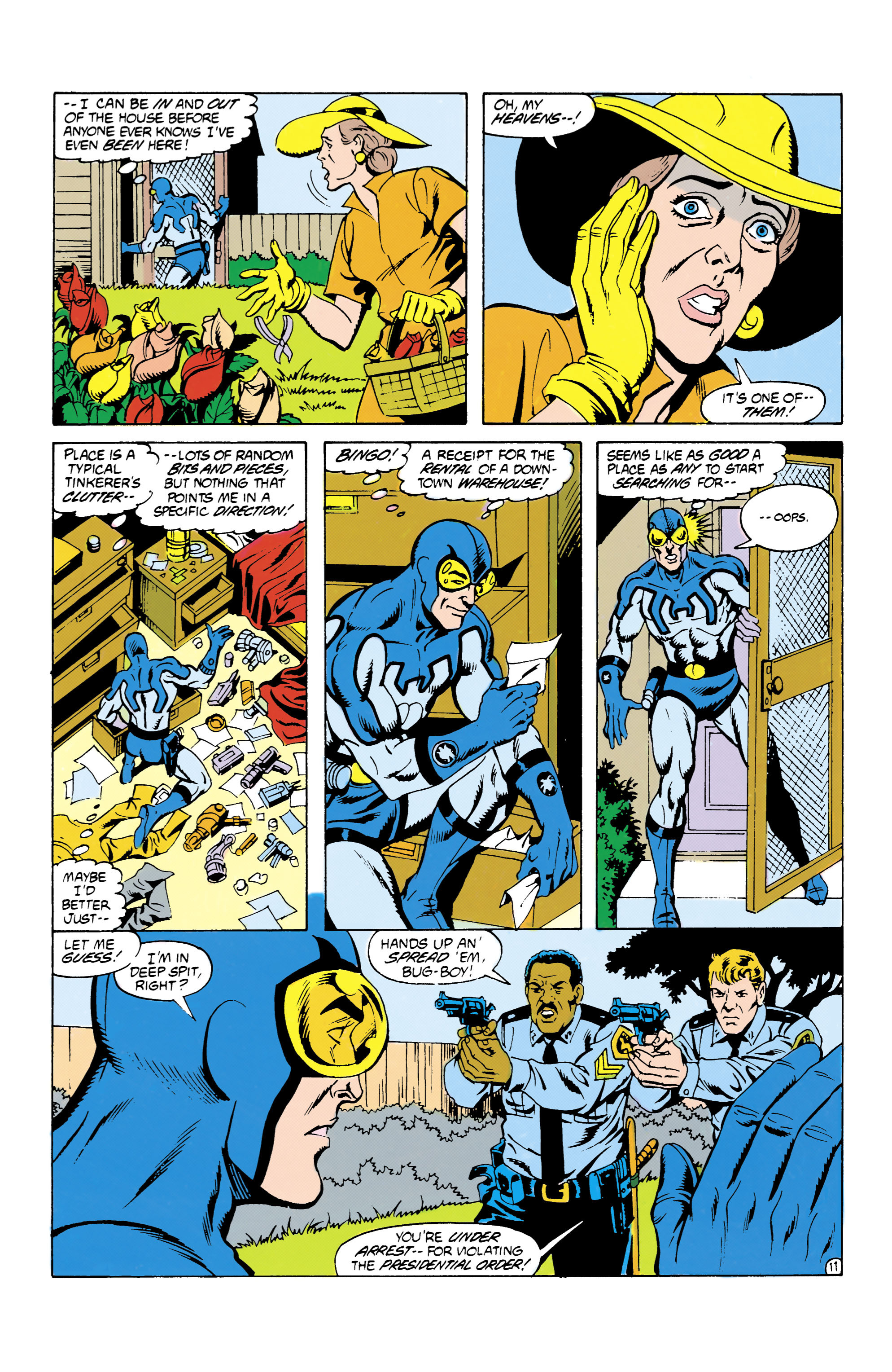 Read online Blue Beetle (1986) comic -  Issue #10 - 11