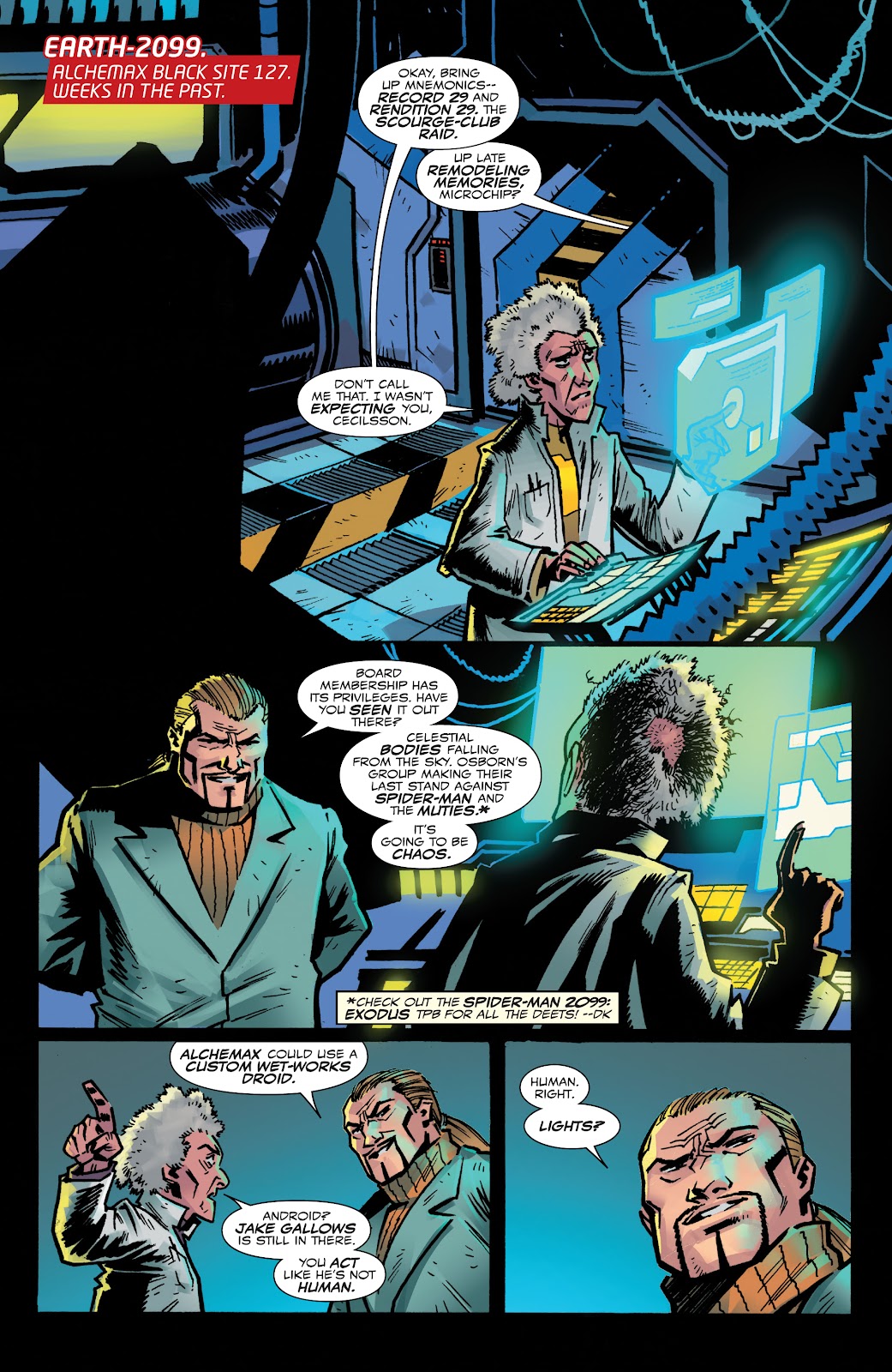 Spider-Man 2099: Dark Genesis 5 Page 2