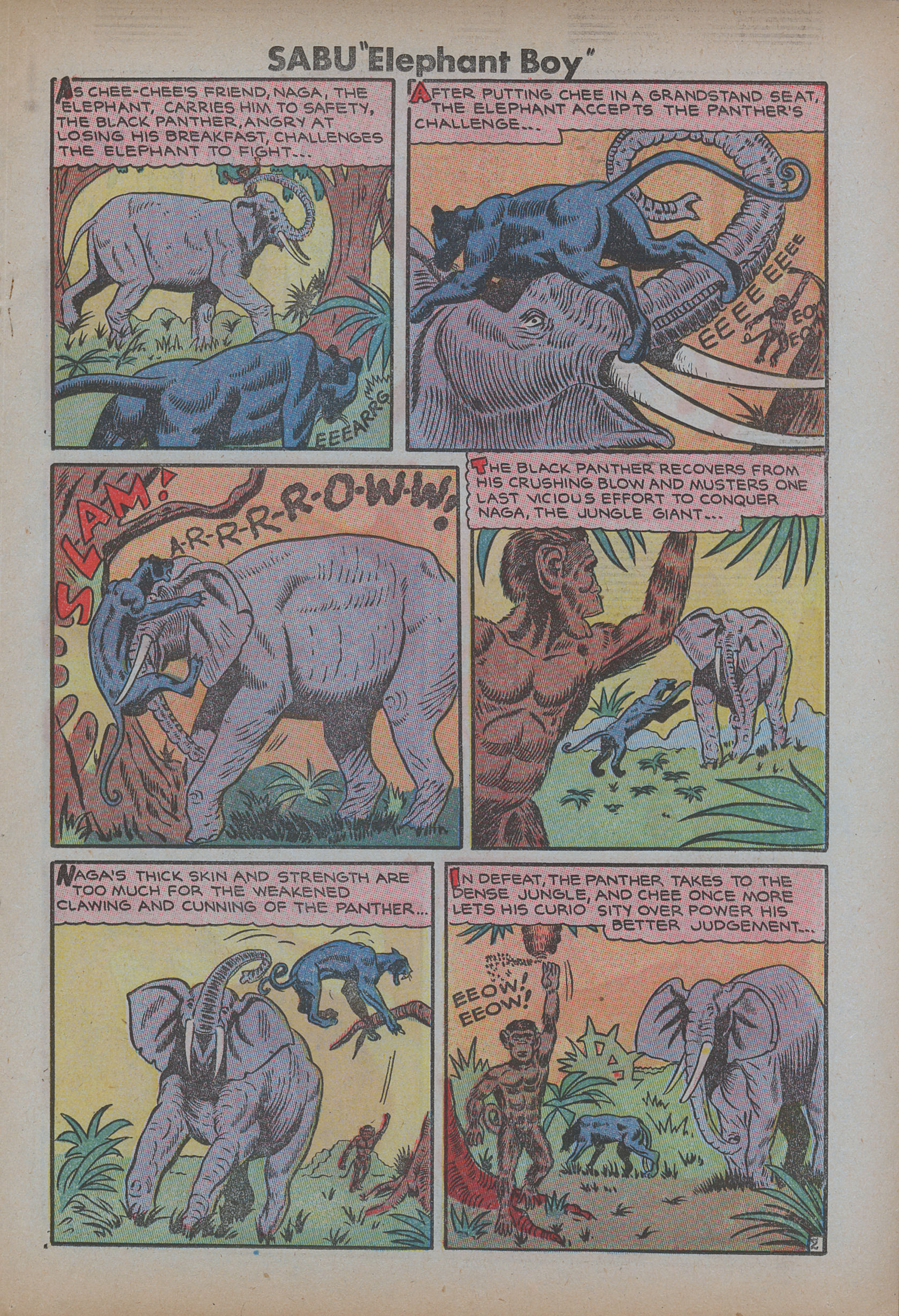 Read online Sabu: Elephant Boy comic -  Issue #1 - 19