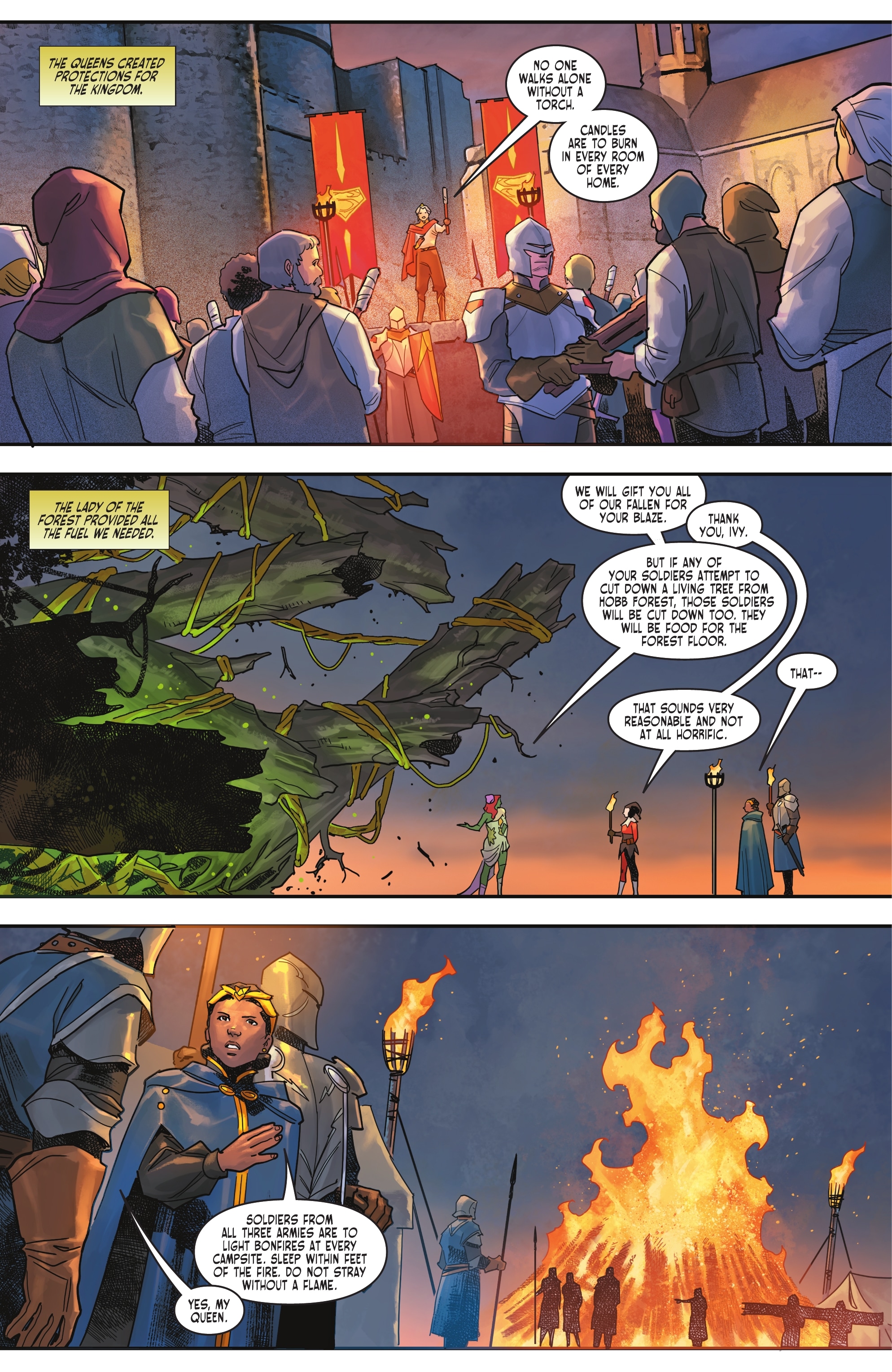 Read online Dark Knights of Steel comic -  Issue #11 - 12