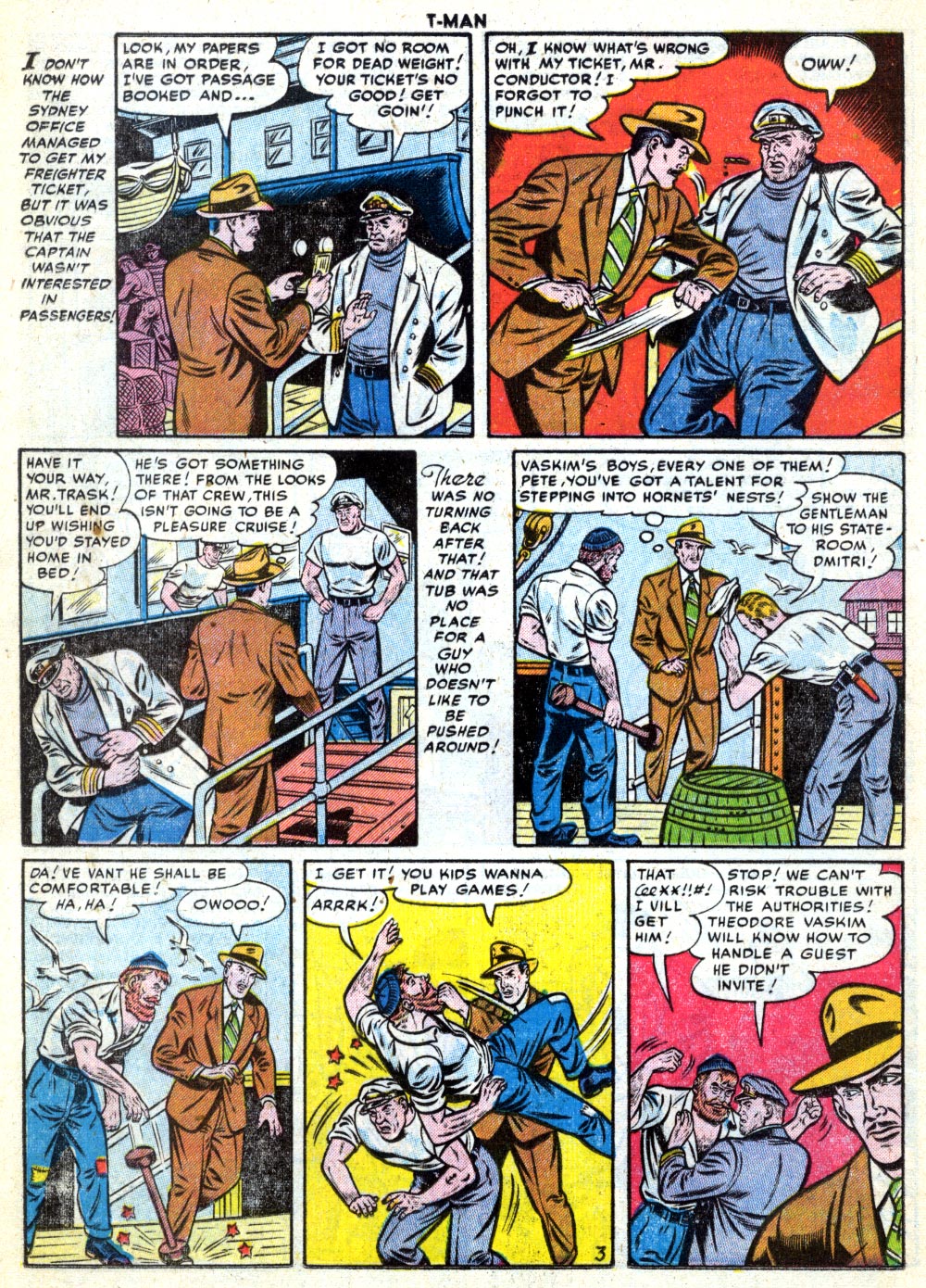 Read online T-Man: World Wide Trouble Shooter comic -  Issue #32 - 12