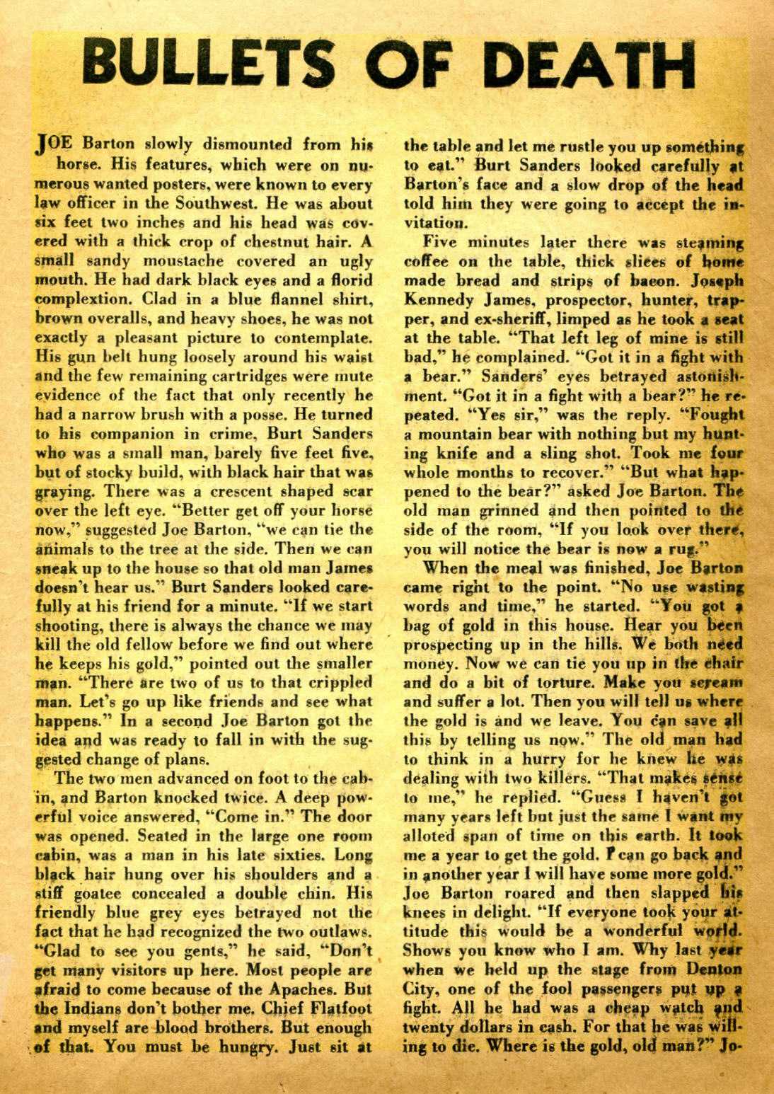 Read online Western Thrillers (1948) comic -  Issue #5 - 23