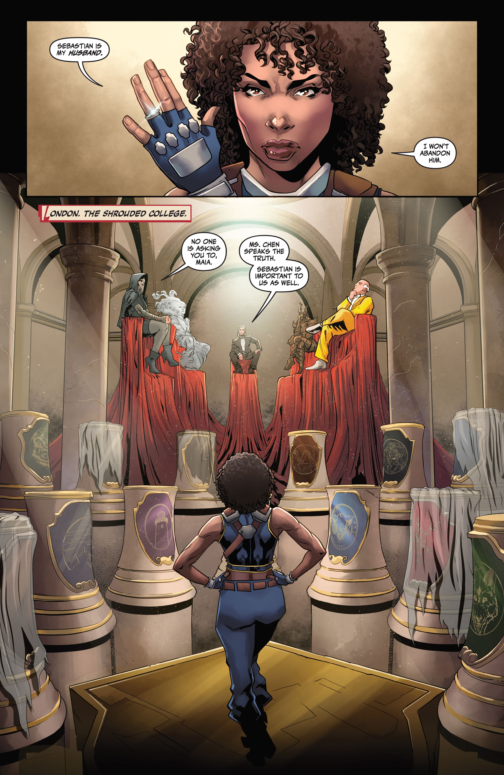 Read online Hell to Pay comic -  Issue #5 - 5
