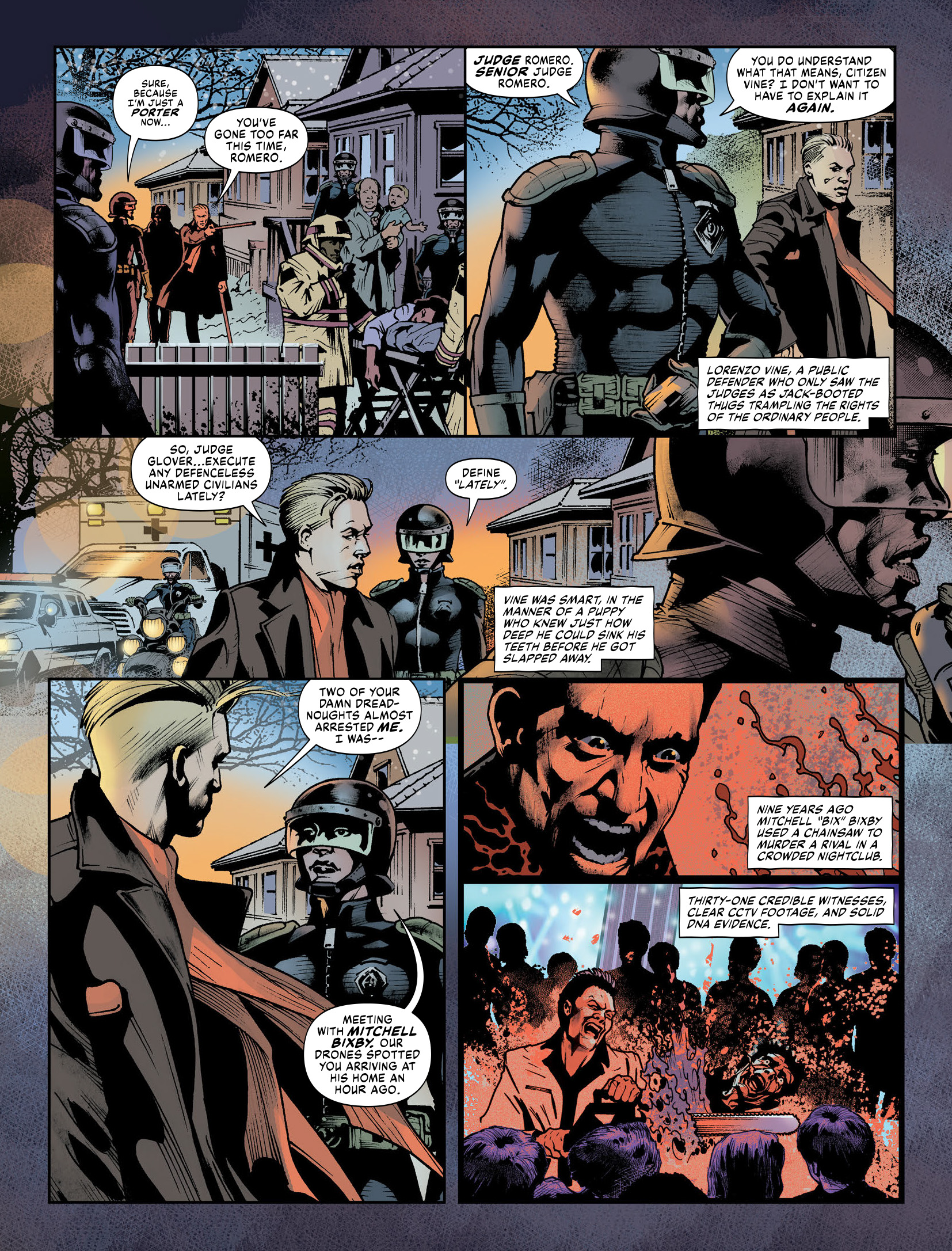 Read online Judge Dredd Megazine (Vol. 5) comic -  Issue #455 - 126
