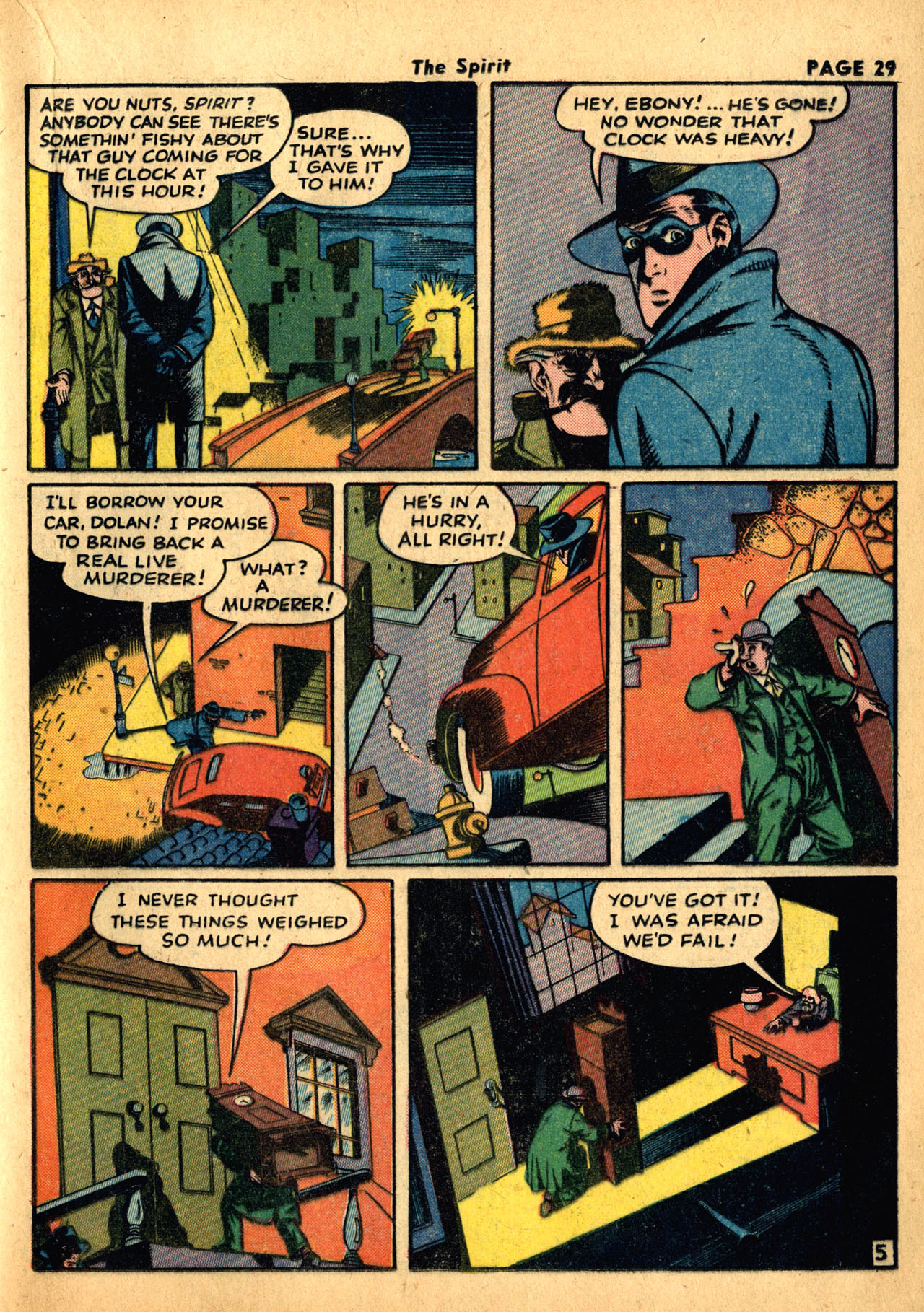 Read online The Spirit (1944) comic -  Issue #1 - 31