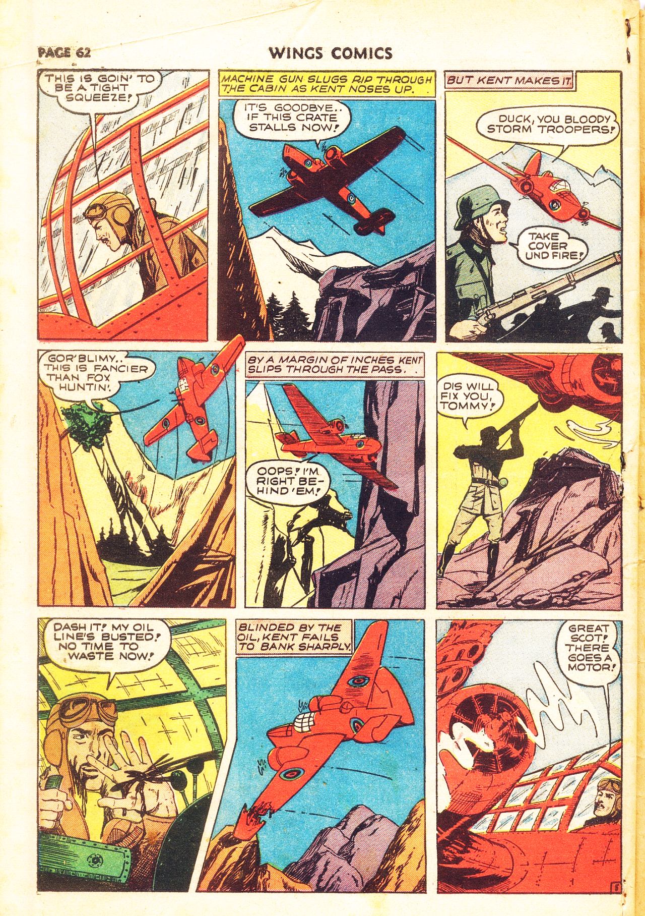 Read online Wings Comics comic -  Issue #11 - 64
