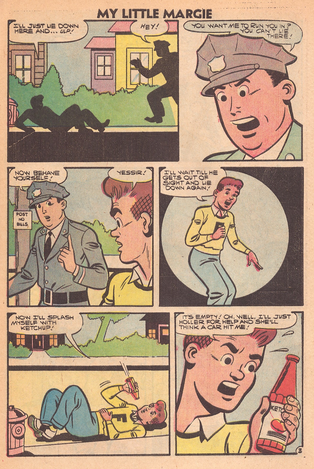 Read online My Little Margie (1954) comic -  Issue #22 - 29