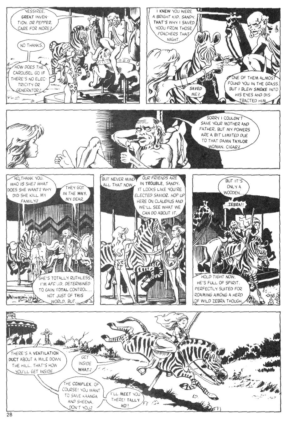 Read online Jungle Comics (1988) comic -  Issue #3 - 30