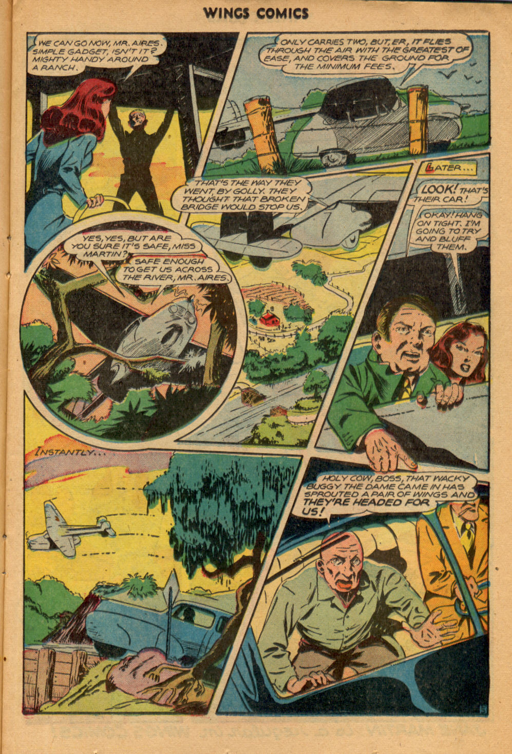 Read online Wings Comics comic -  Issue #72 - 17