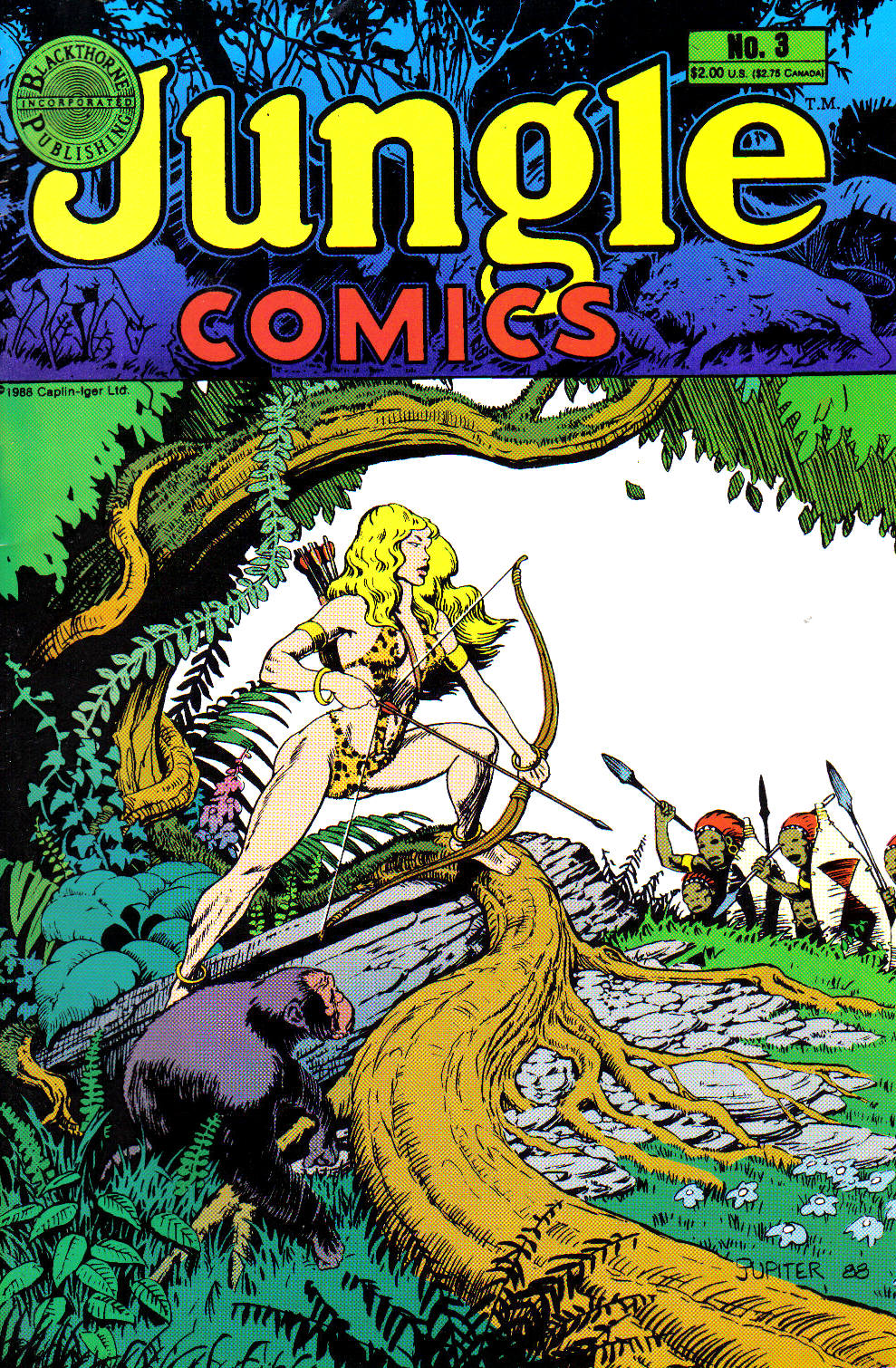 Read online Jungle Comics (1988) comic -  Issue #3 - 1