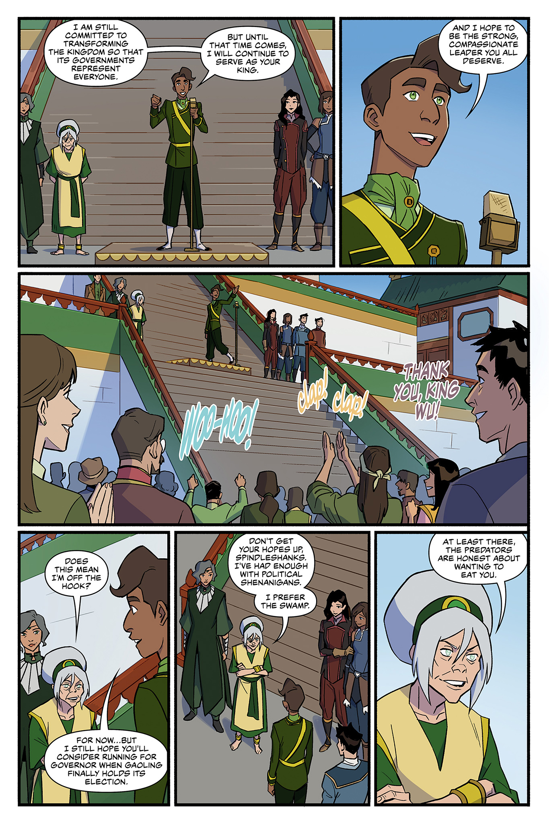 Read online The Legend of Korra: Ruins of the Empire Omnibus comic -  Issue # TPB (Part 3) - 11